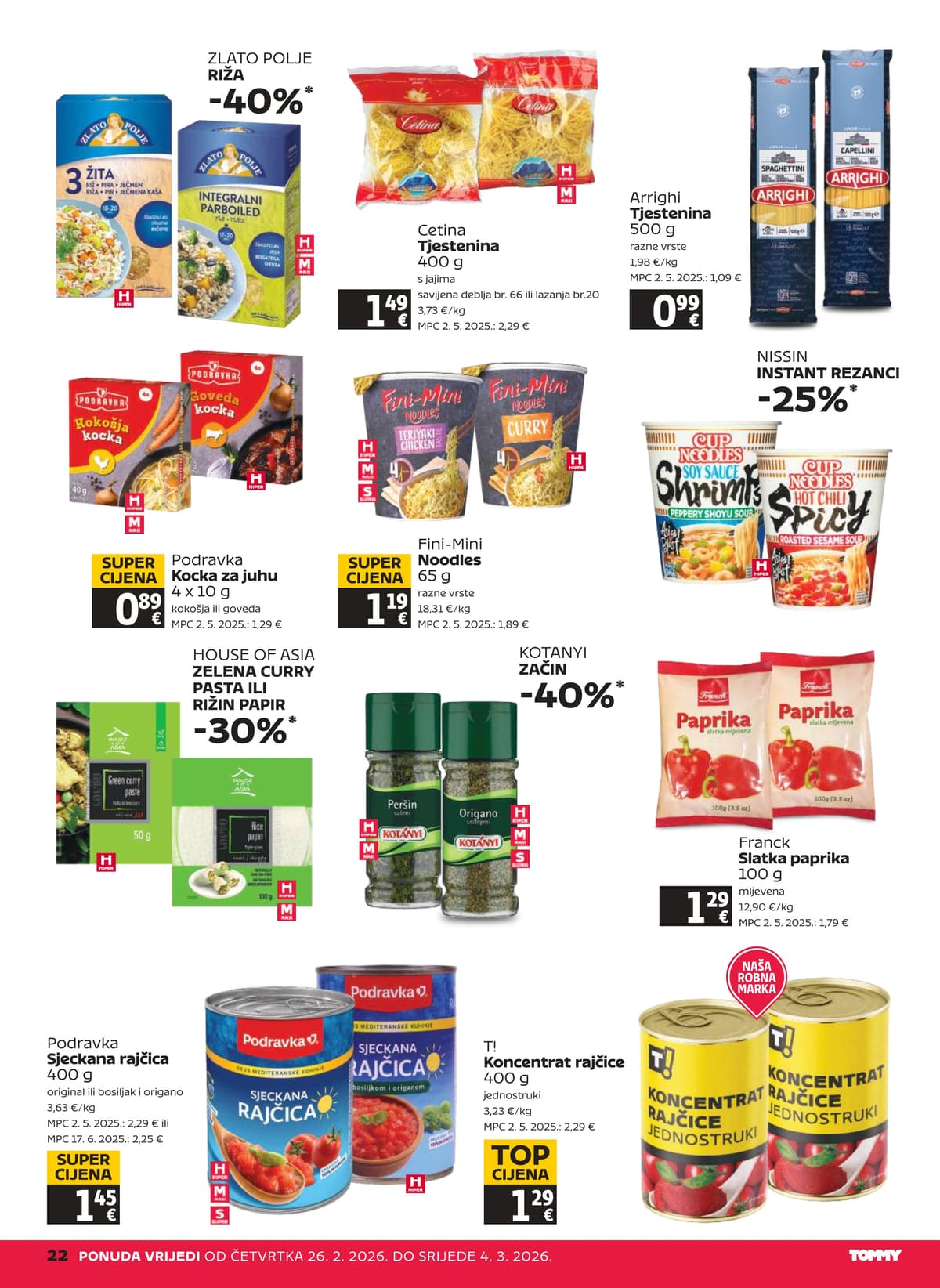 Stranica 22. Tommy kataloga - Tjedna Akcija