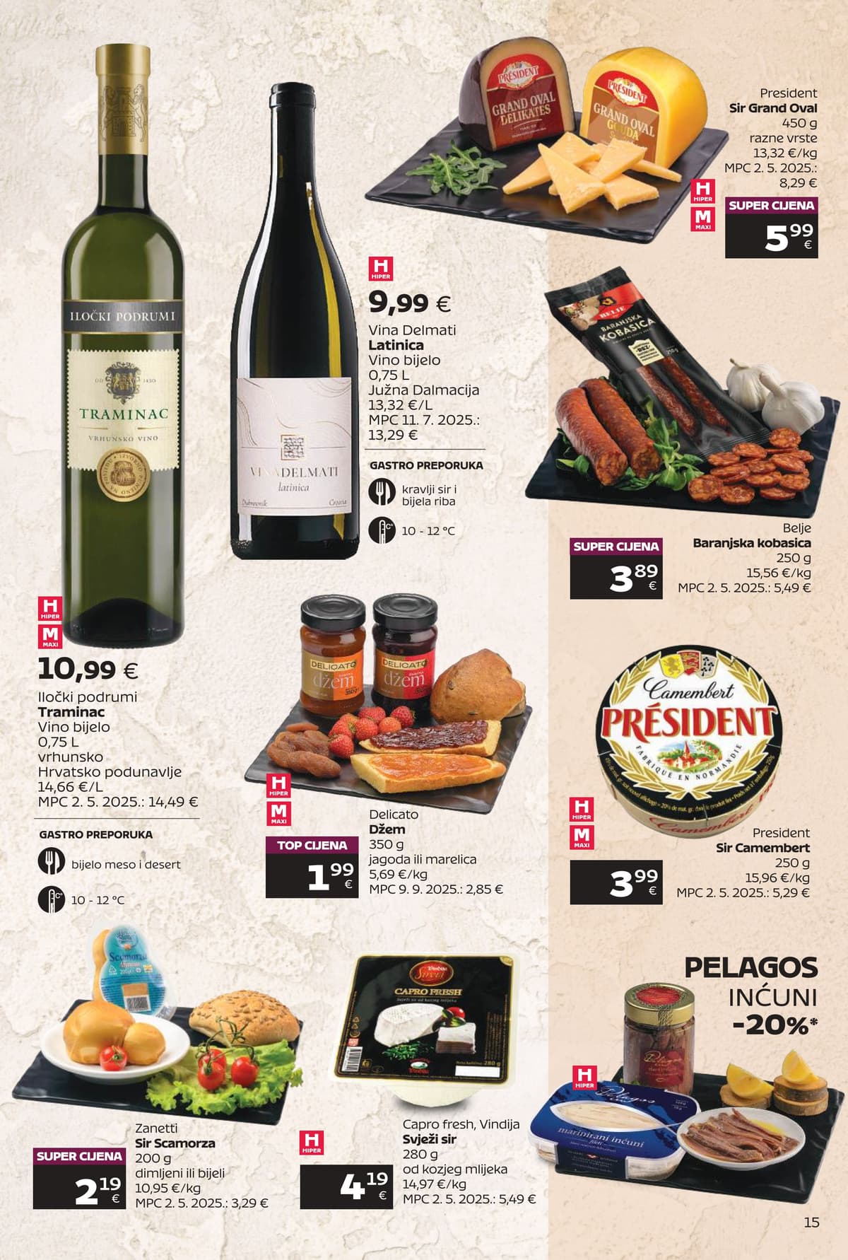 Stranica 15. Tommy kataloga - Vina i delicije od 15.03.2026.