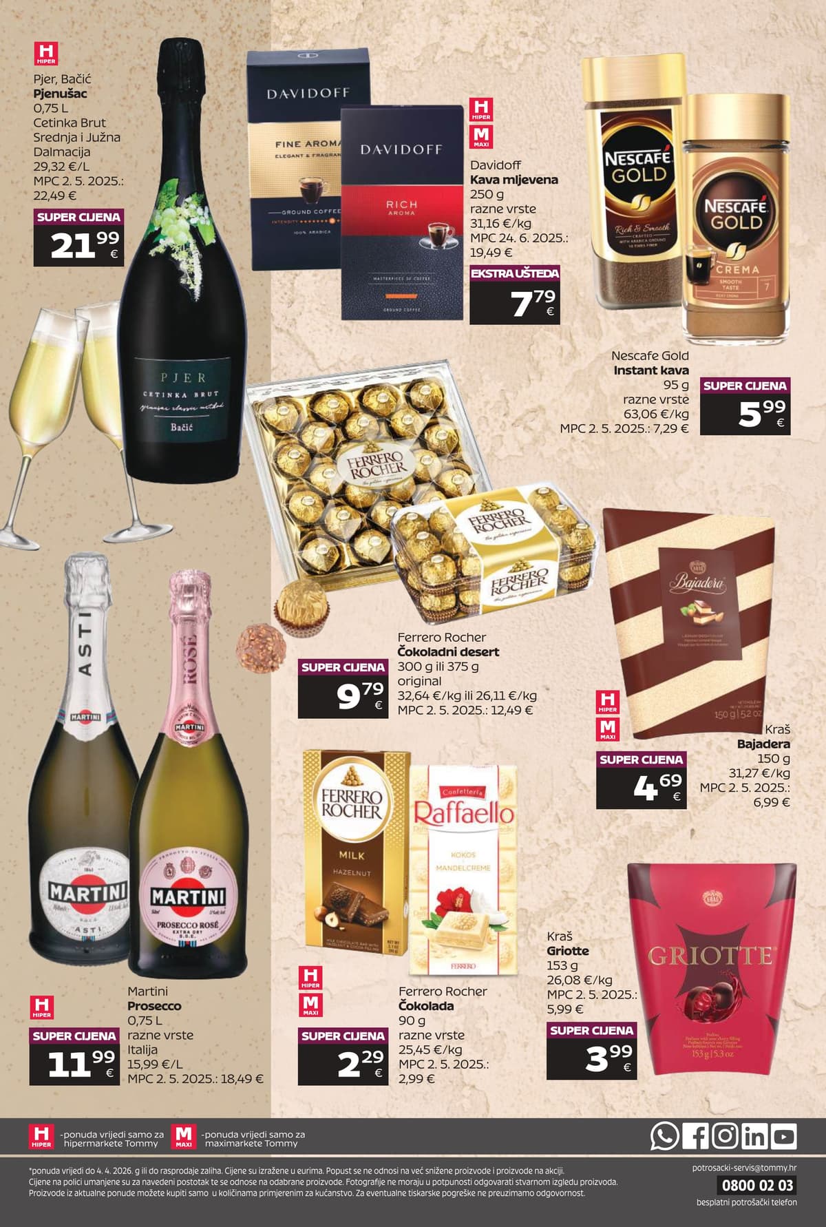 Stranica 24. Tommy kataloga - Vina i delicije od 15.03.2026.