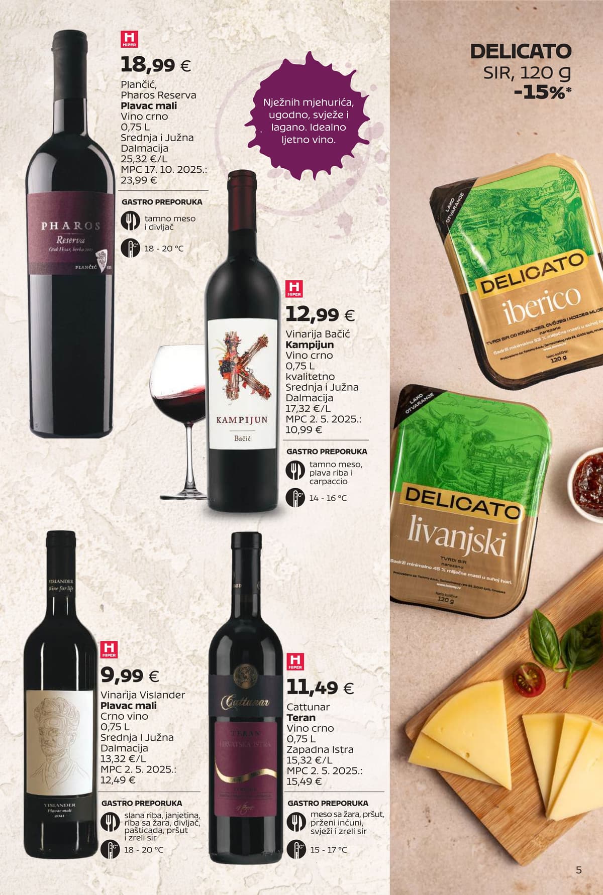 Stranica 5. Tommy kataloga - Vina i delicije od 15.03.2026.