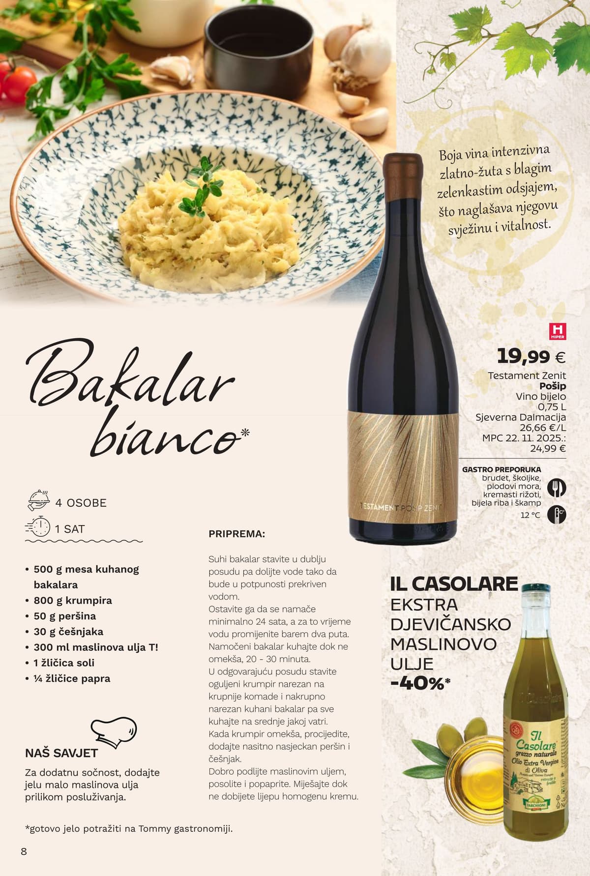 Stranica 8. Tommy kataloga - Vina i delicije od 15.03.2026.
