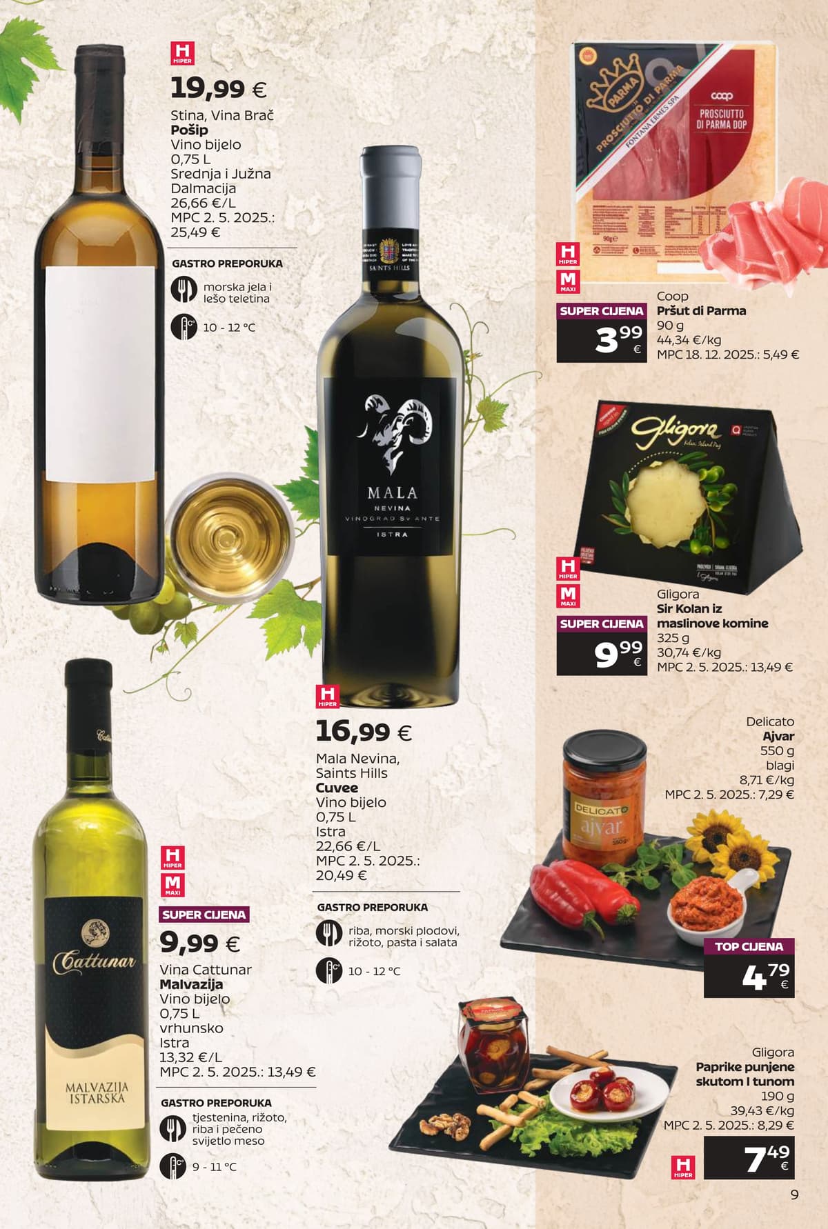 Stranica 9. Tommy kataloga - Vina i delicije od 15.03.2026.