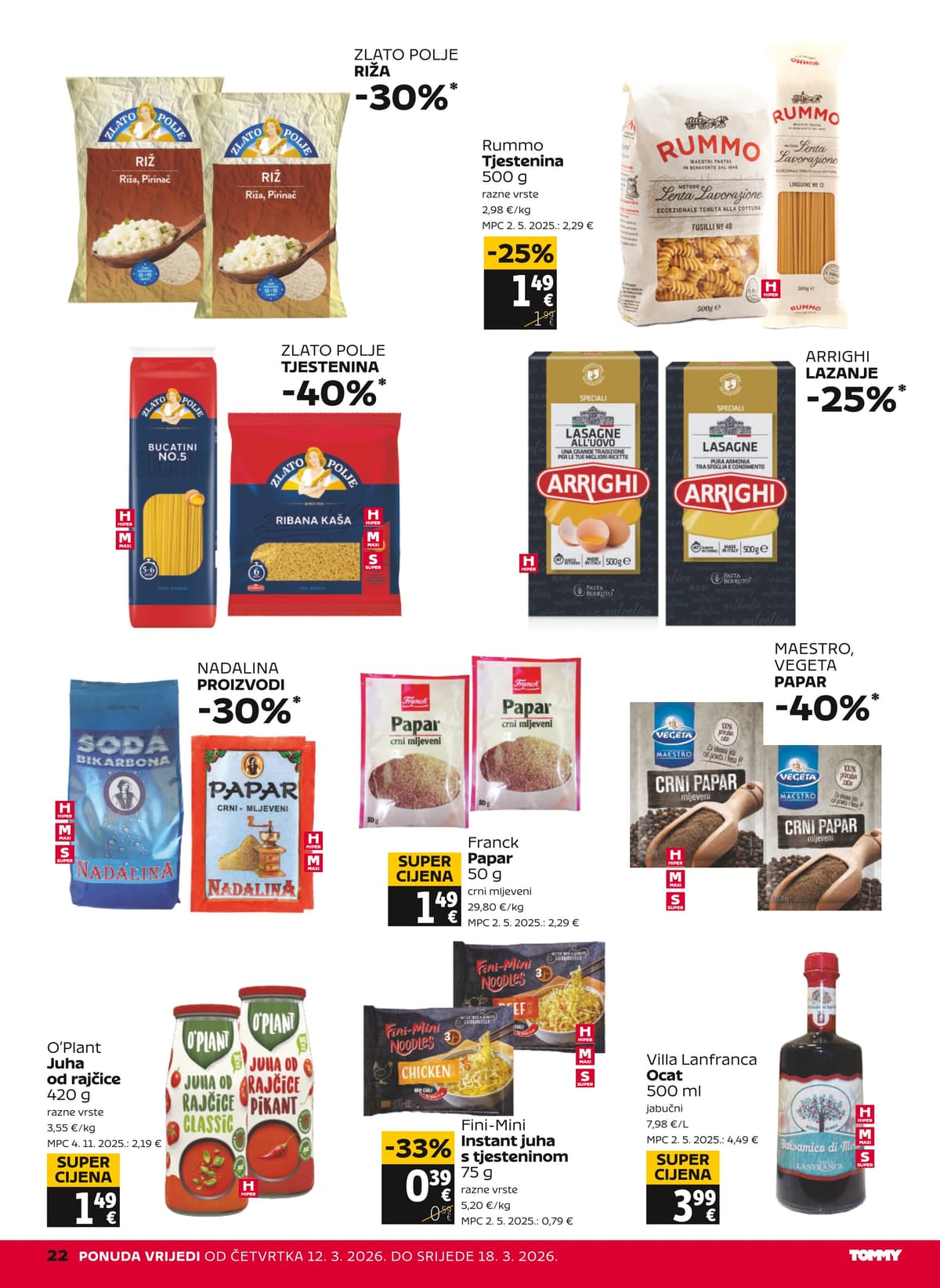 Stranica 22. Tommy kataloga - Tjedna Akcija