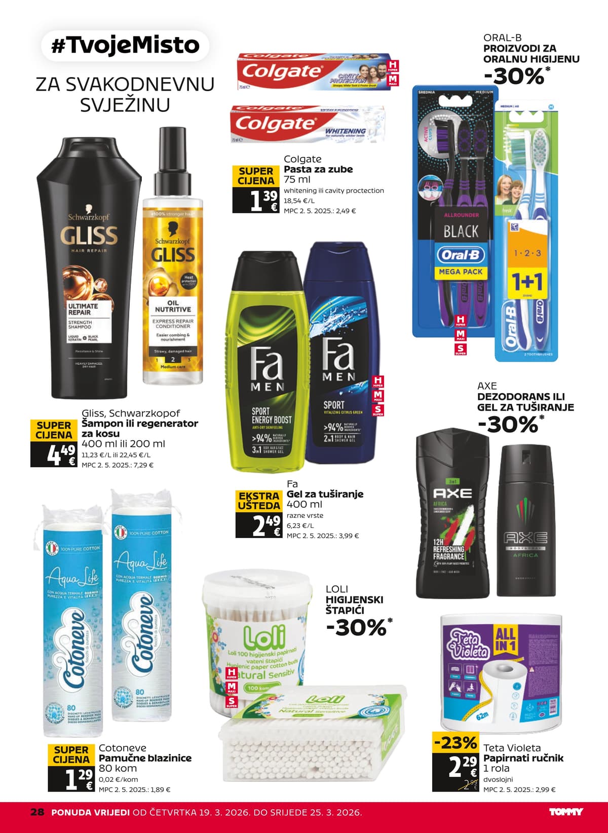 Stranica 28. Tommy kataloga - Tjedna Akcija od 20.03.2026.