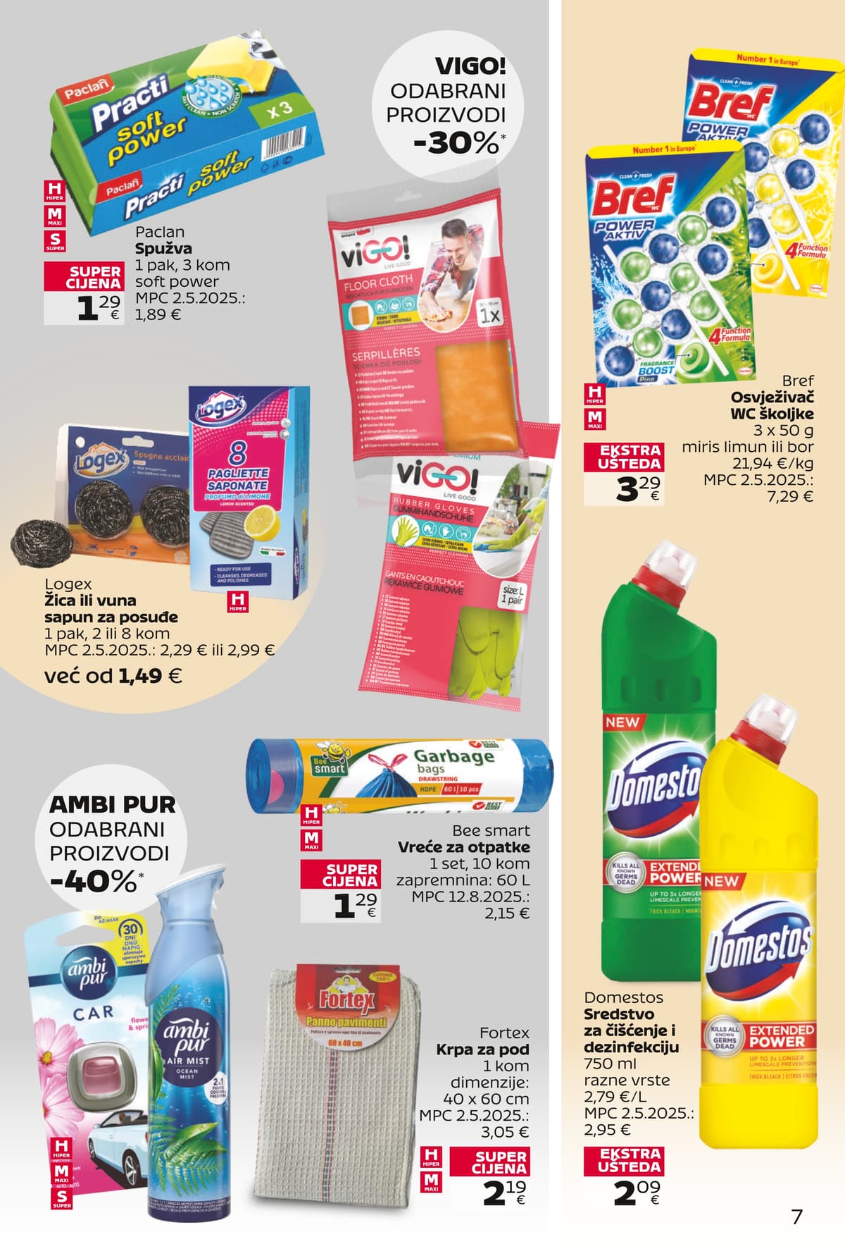 Stranica 7. Tommy kataloga - Čišćenje i Njega od 26.03.2026.