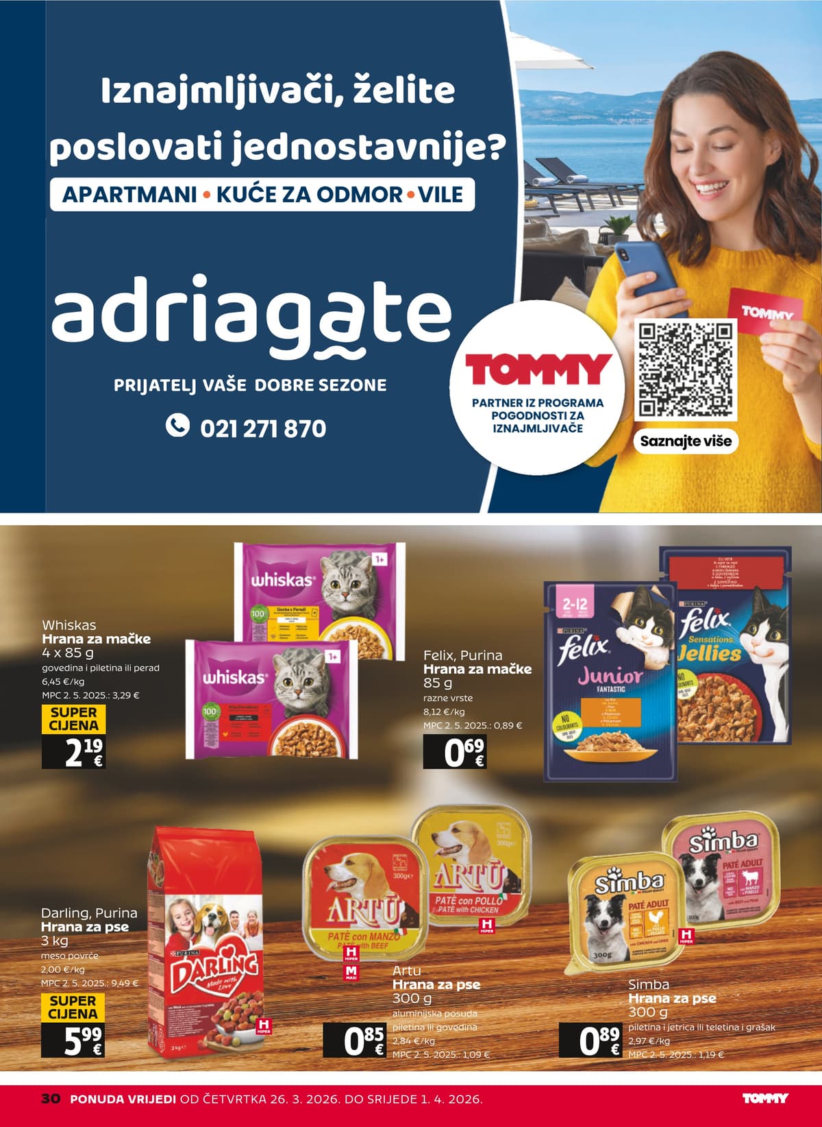 Stranica 30. Tommy kataloga - Tjedna Akcija od 26.03.2026.