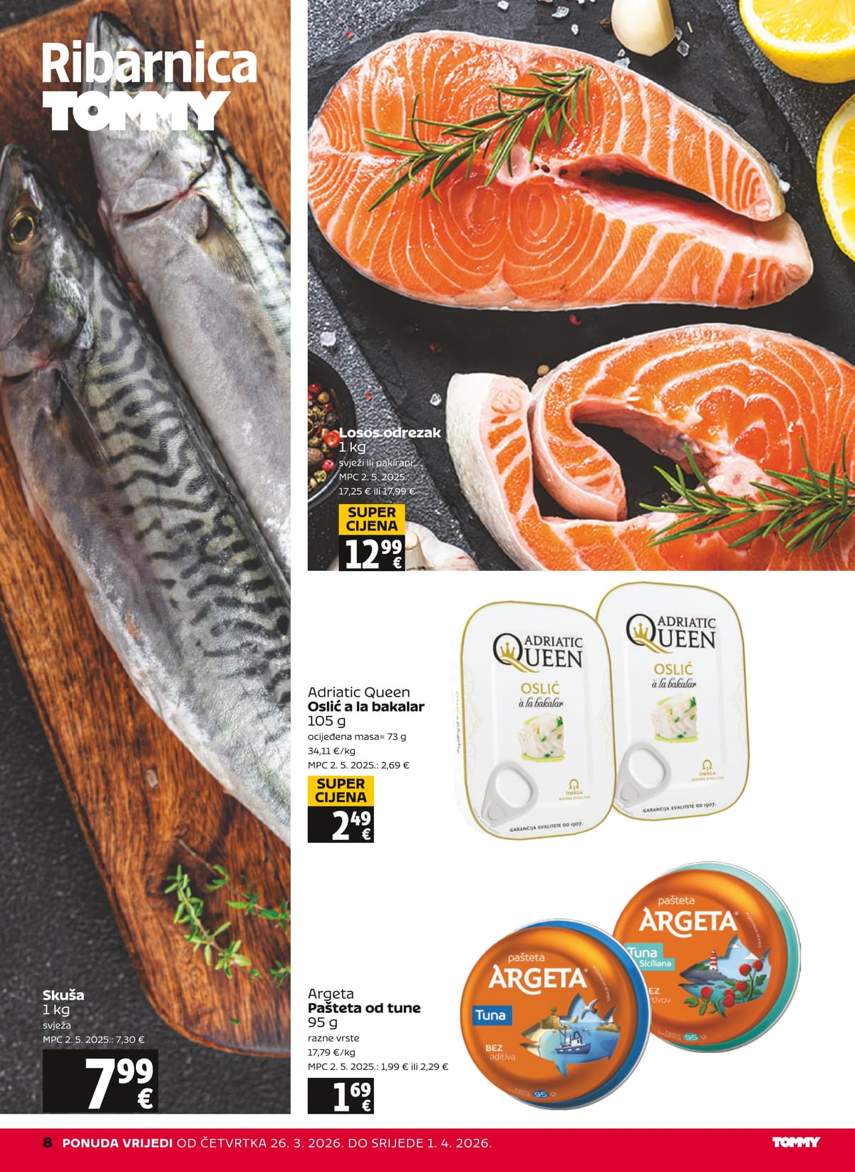 Stranica 8. Tommy kataloga - Tjedna Akcija od 26.03.2026.