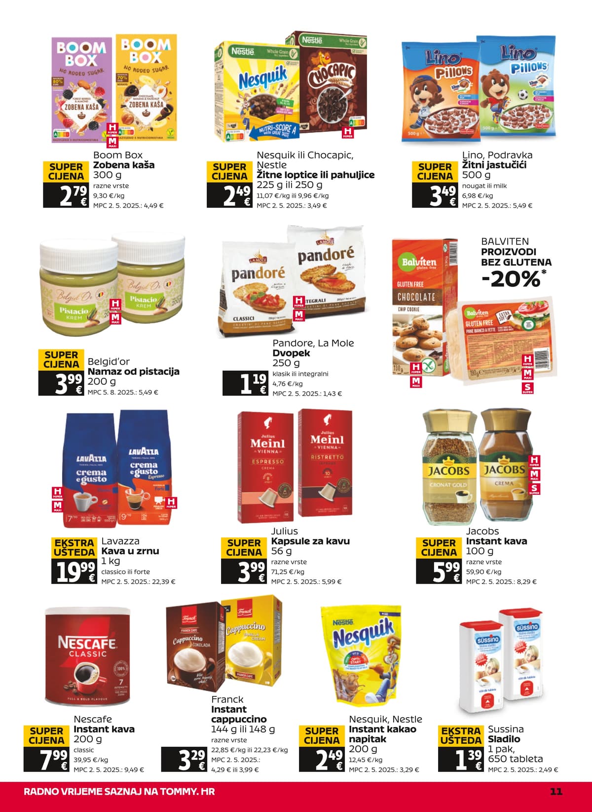 Stranica 11. Tommy kataloga - Tjedna Akcija od 01.04.2026.