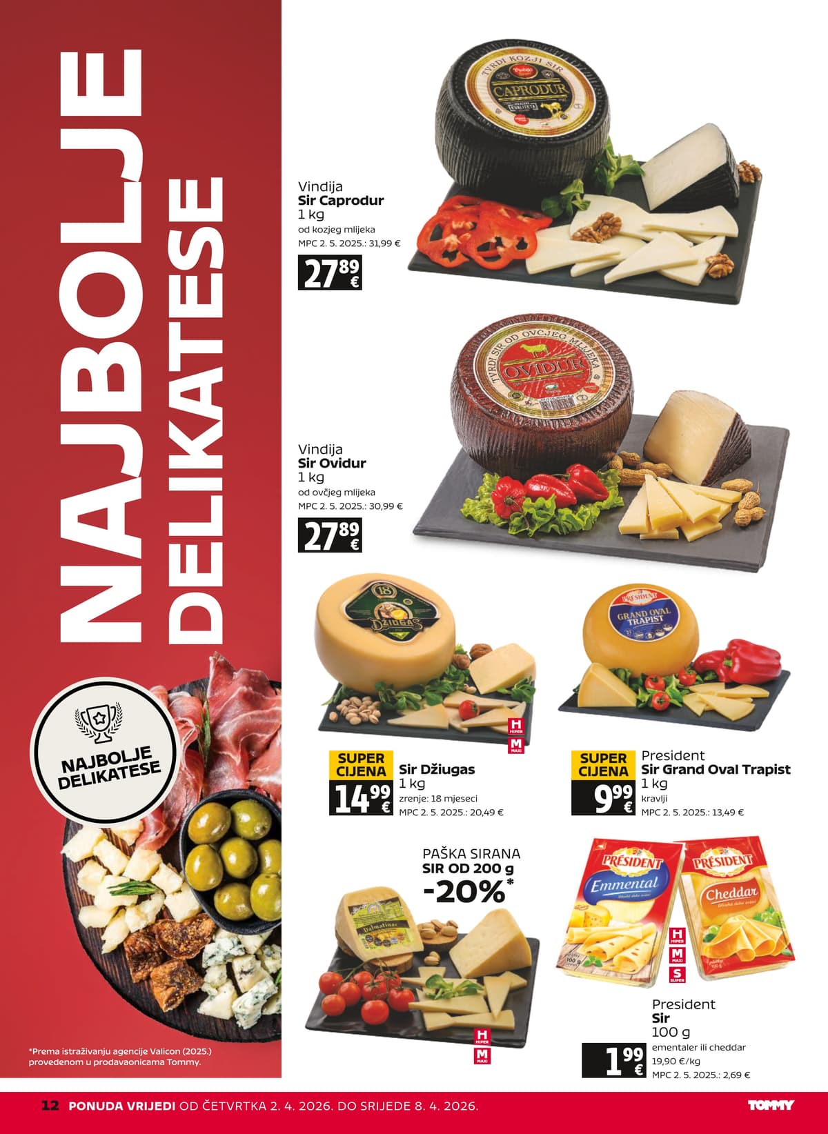 Stranica 12. Tommy kataloga - Tjedna Akcija od 01.04.2026.