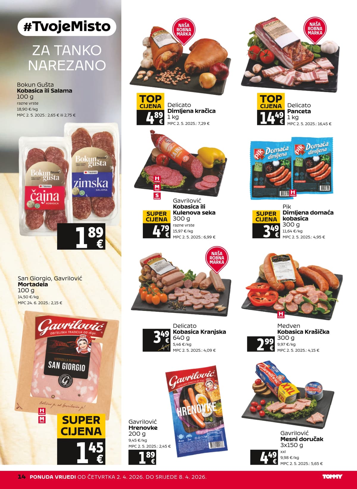 Stranica 14. Tommy kataloga - Tjedna Akcija