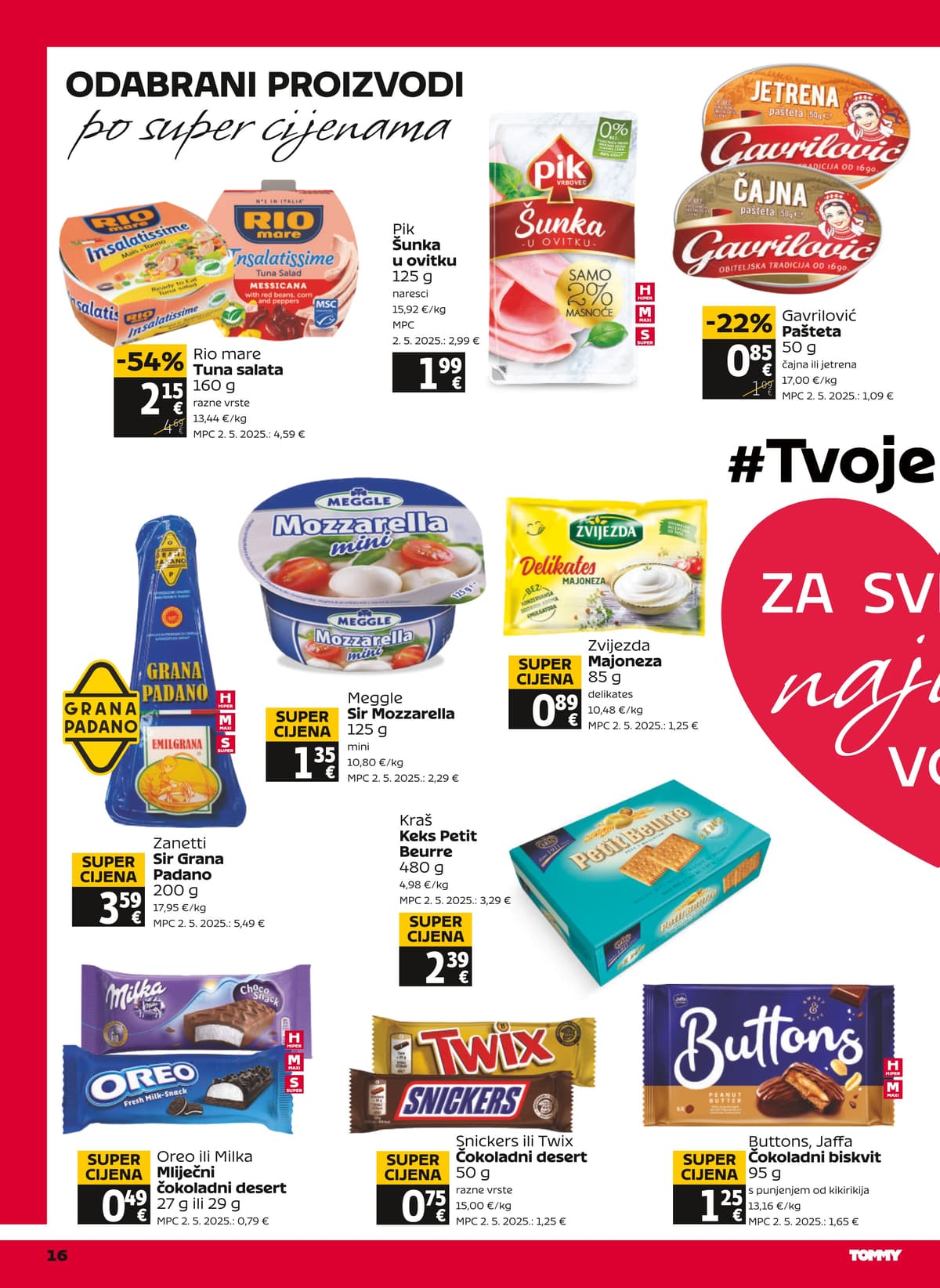 Stranica 16. Tommy kataloga - Tjedna Akcija od 01.04.2026.