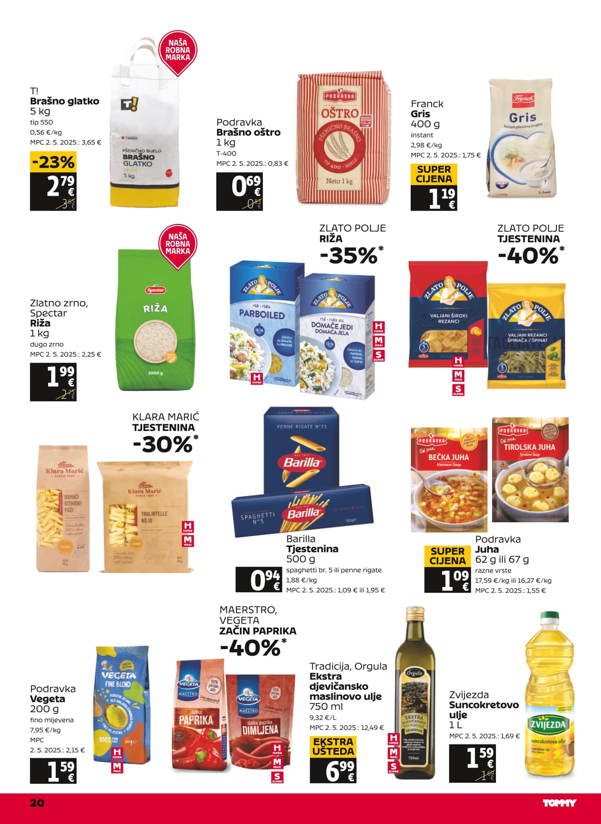 Stranica 20. Tommy kataloga - Tjedna Akcija od 01.04.2026.