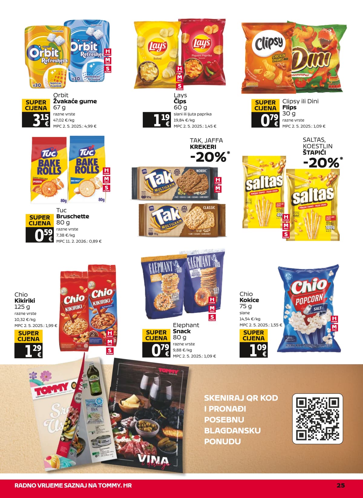 Stranica 25. Tommy kataloga - Tjedna Akcija od 01.04.2026.