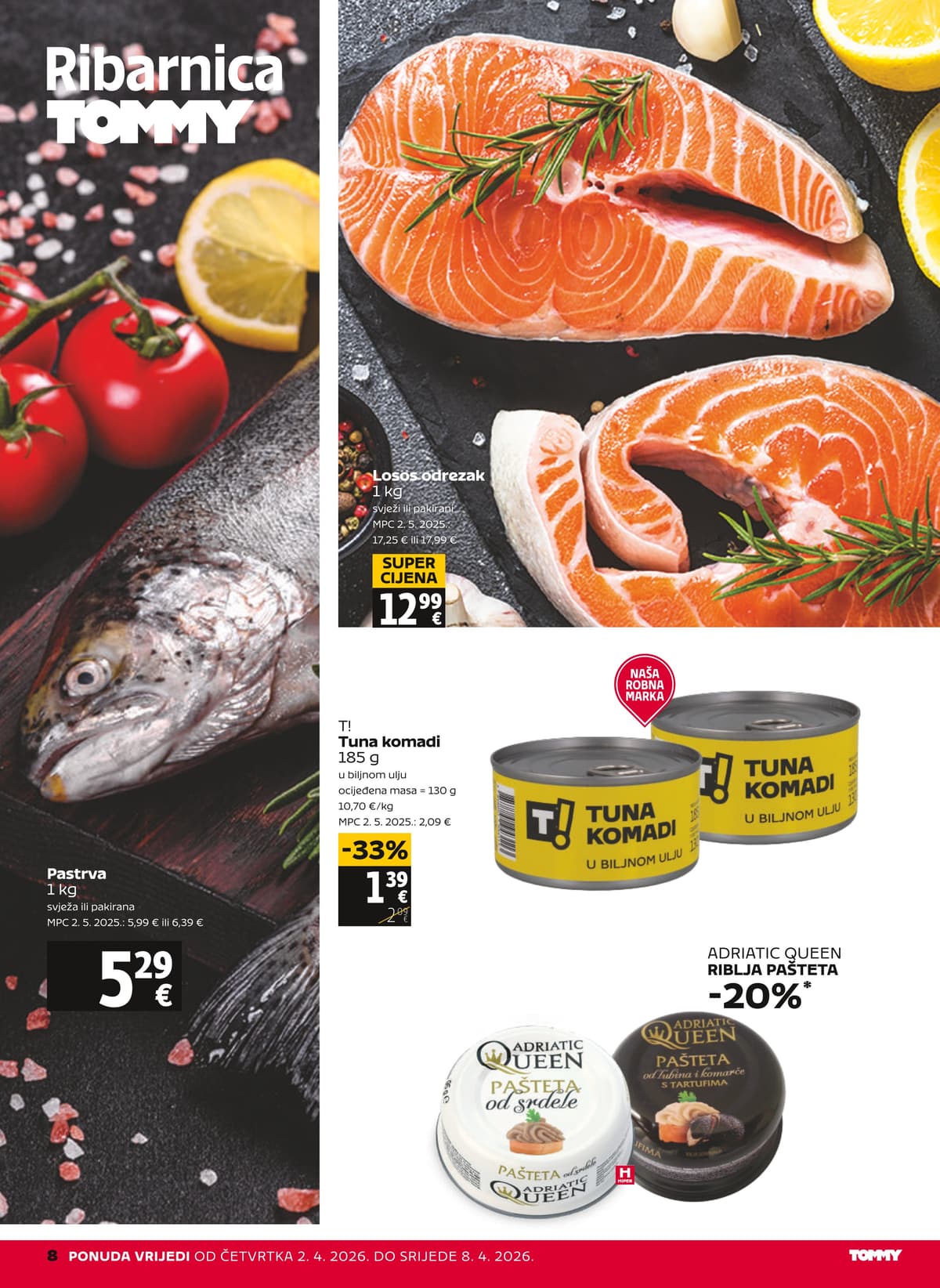 Stranica 8. Tommy kataloga - Tjedna Akcija od 01.04.2026.