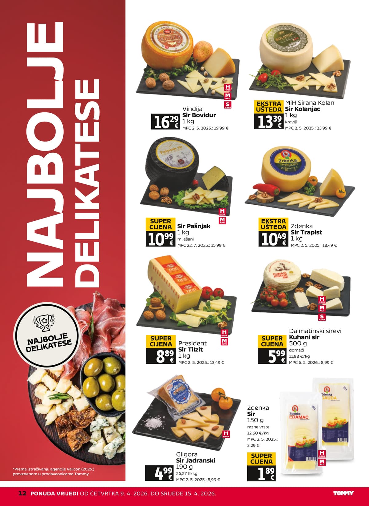 Stranica 12. Tommy kataloga - Tjedna Akcija od 08.04.2026.