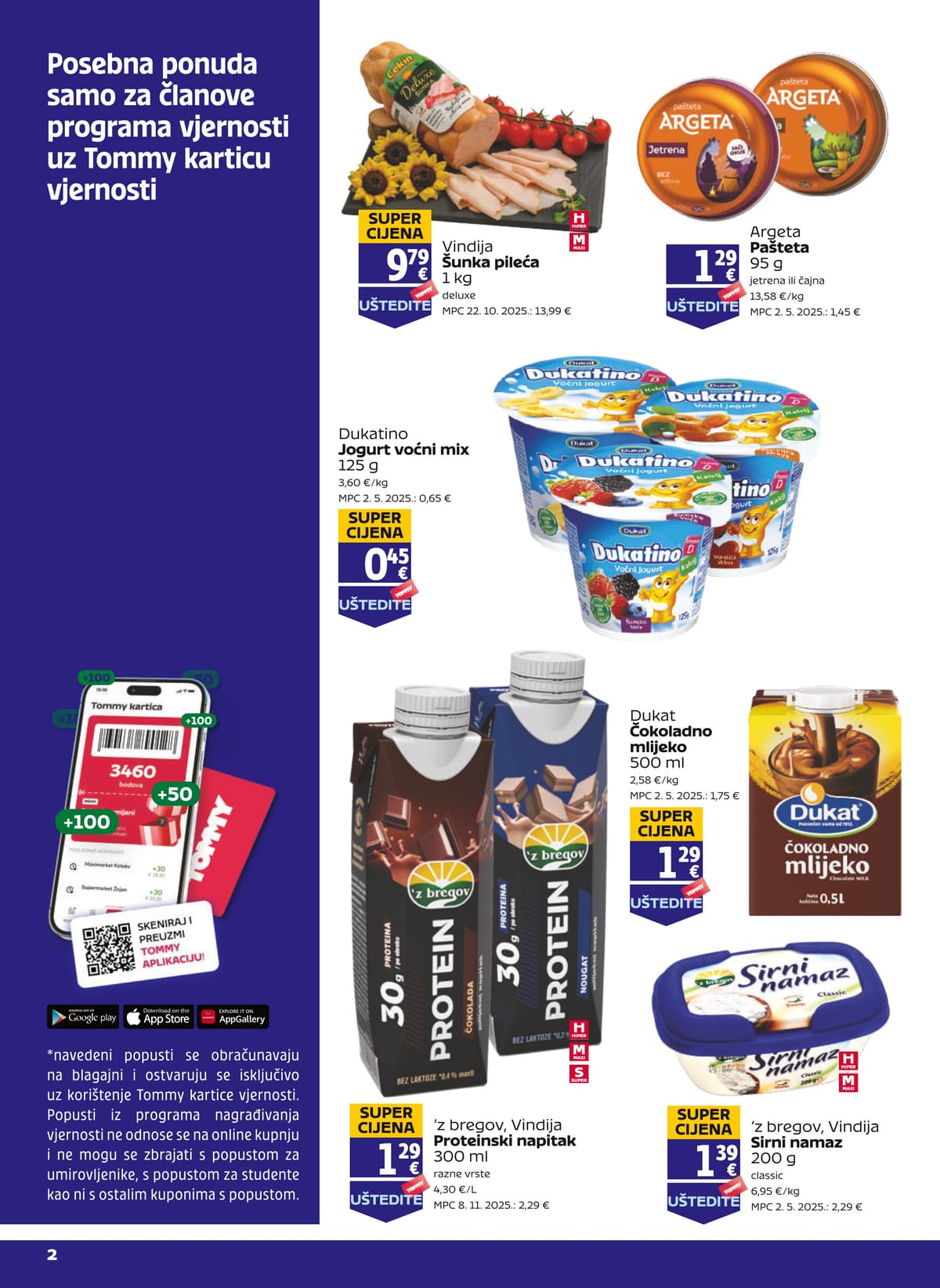 Stranica 2. Tommy kataloga - Tjedna Akcija od 08.04.2026.