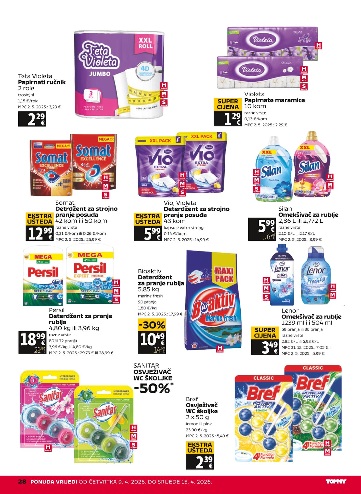 Stranica 28. Tommy kataloga - Tjedna Akcija od 08.04.2026.