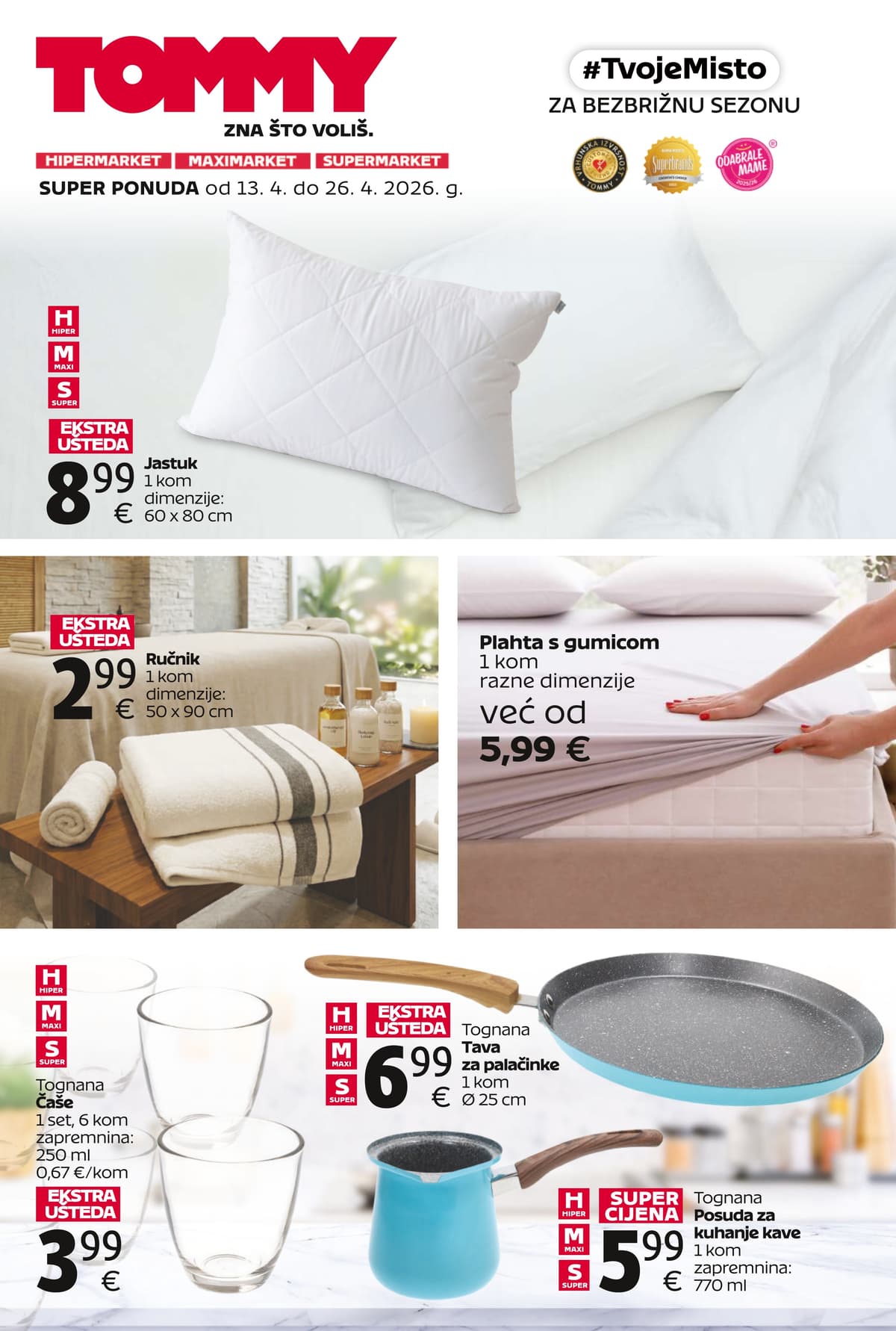 Stranica 1. Tommy kataloga - Super Ponuda Za Apartmane od 13.04.2026.