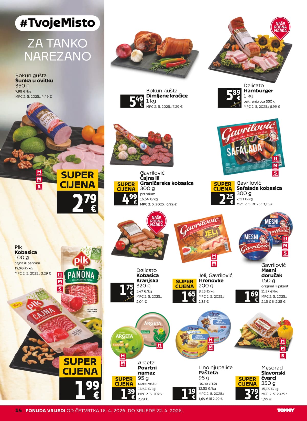 Stranica 14. Tommy kataloga - Tjedna Akcija