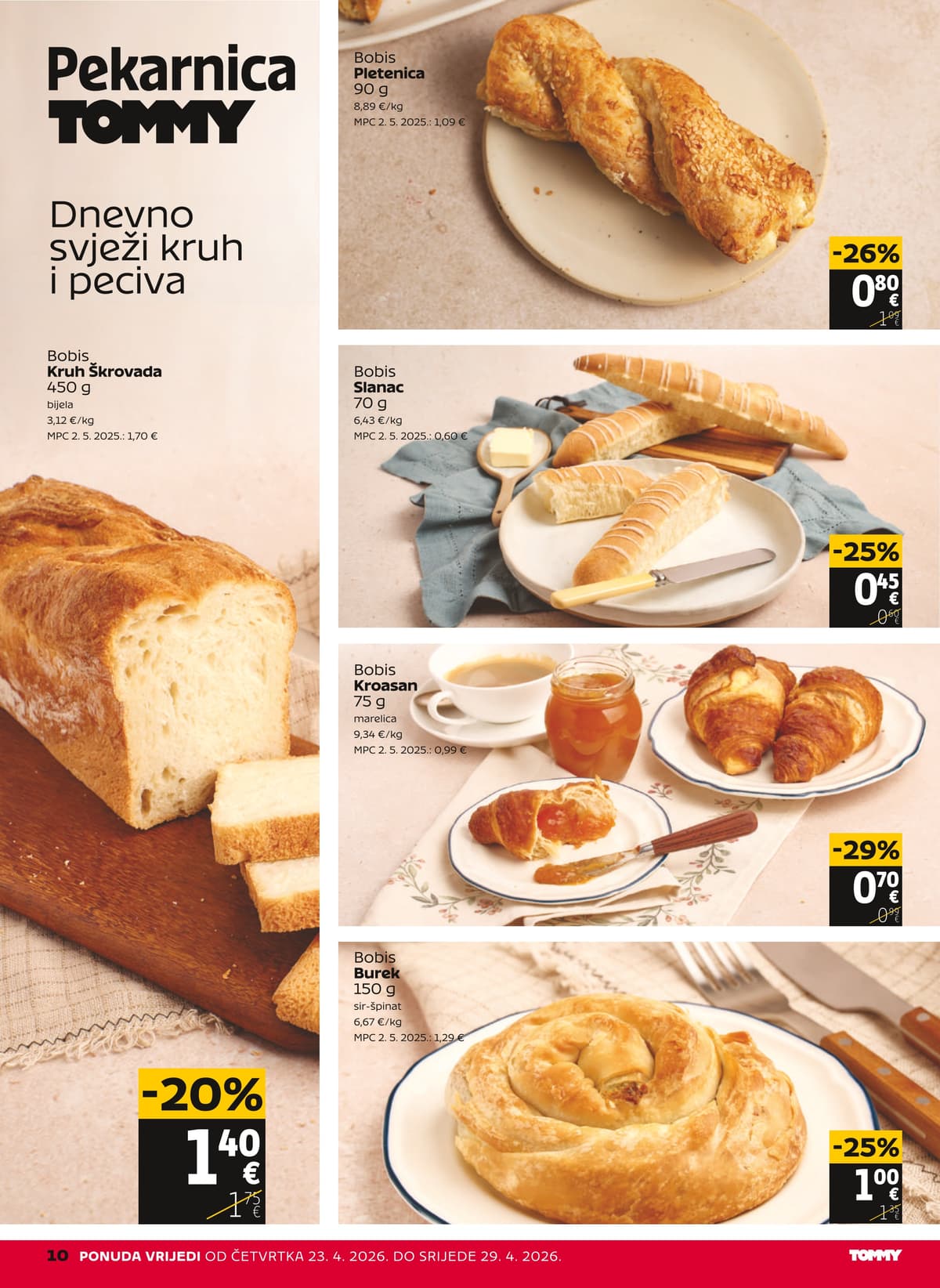 Stranica 10. Tommy kataloga - Tjedna Akcija od 22.04.2026.