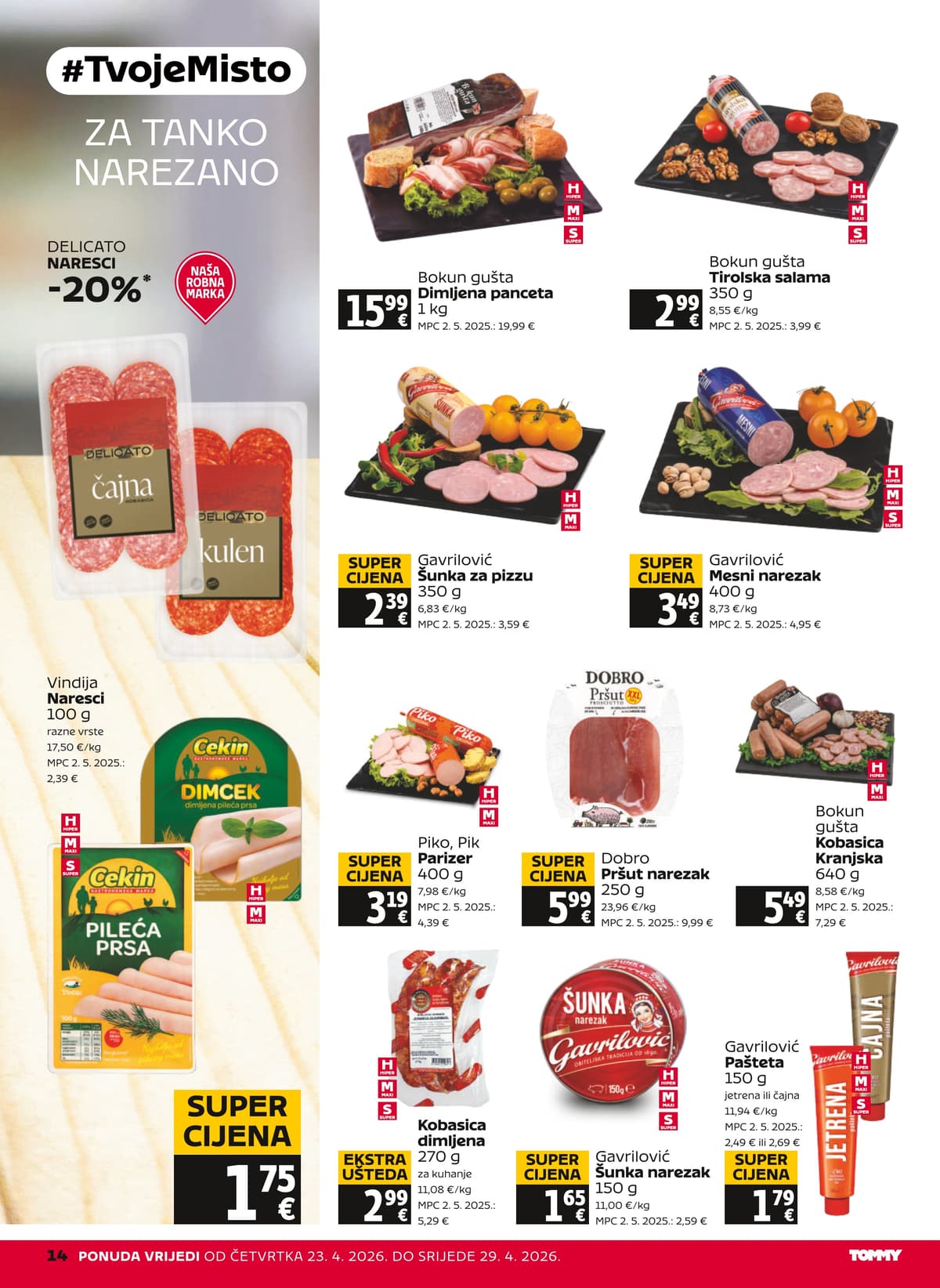 Stranica 14. Tommy kataloga - Tjedna Akcija