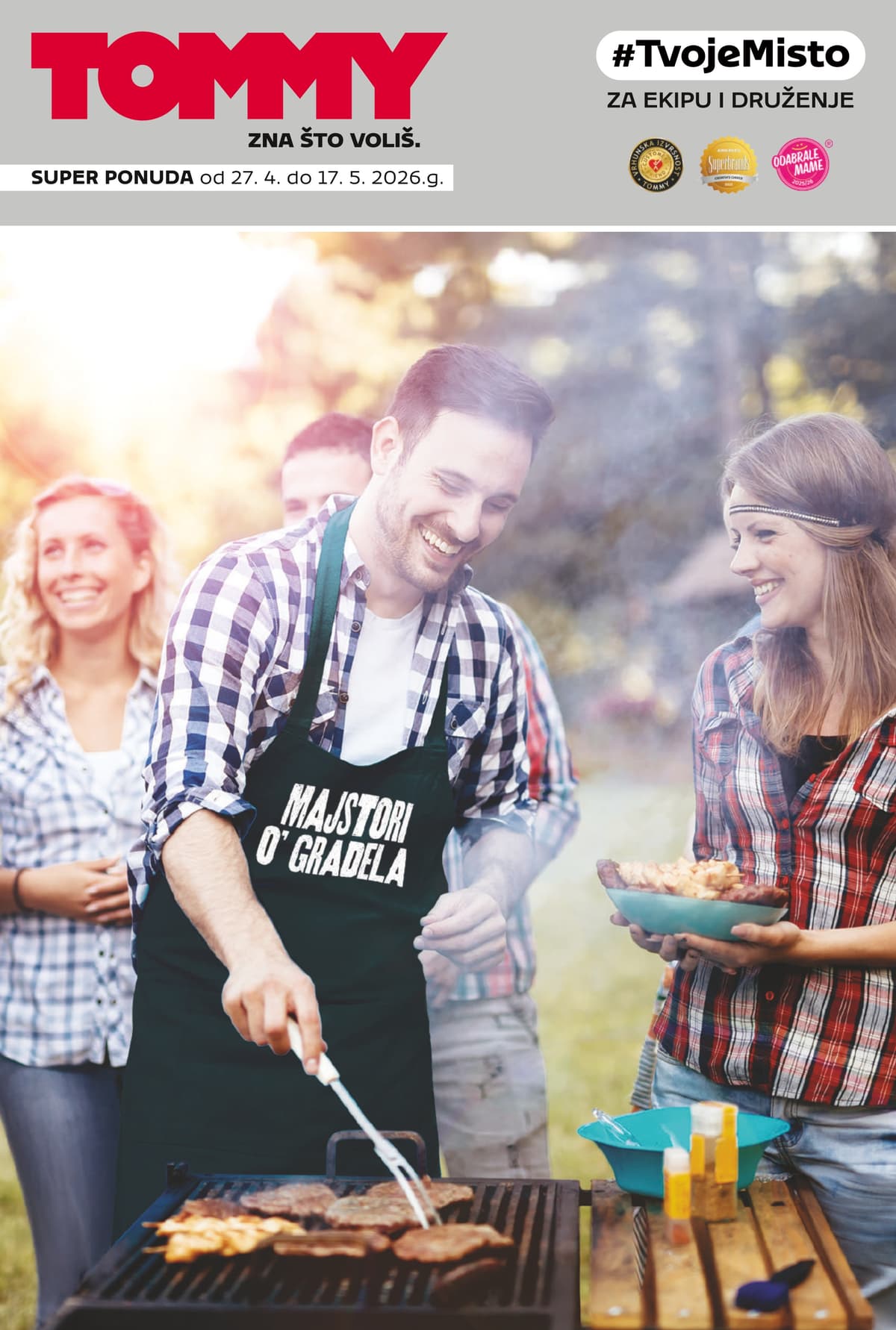 Stranica 1. Tommy kataloga - Ponuda za Roštilj od 27.04.2026.