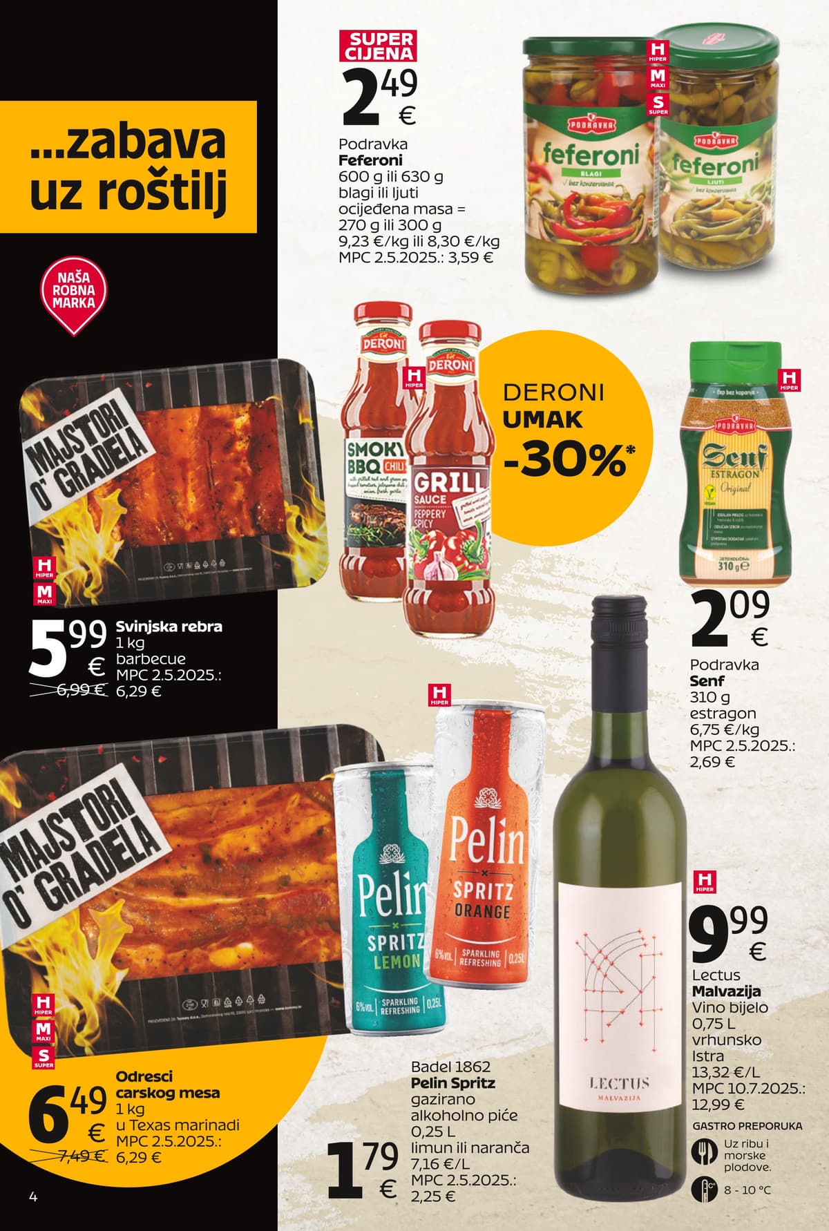 Stranica 4. Tommy kataloga - Ponuda za Roštilj od 27.04.2026.