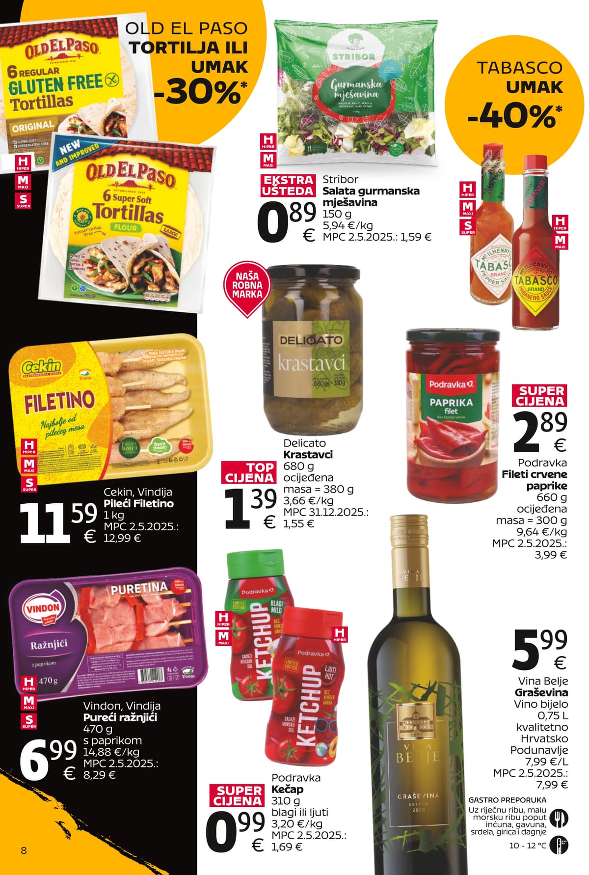 Stranica 8. Tommy kataloga - Ponuda za Roštilj od 27.04.2026.