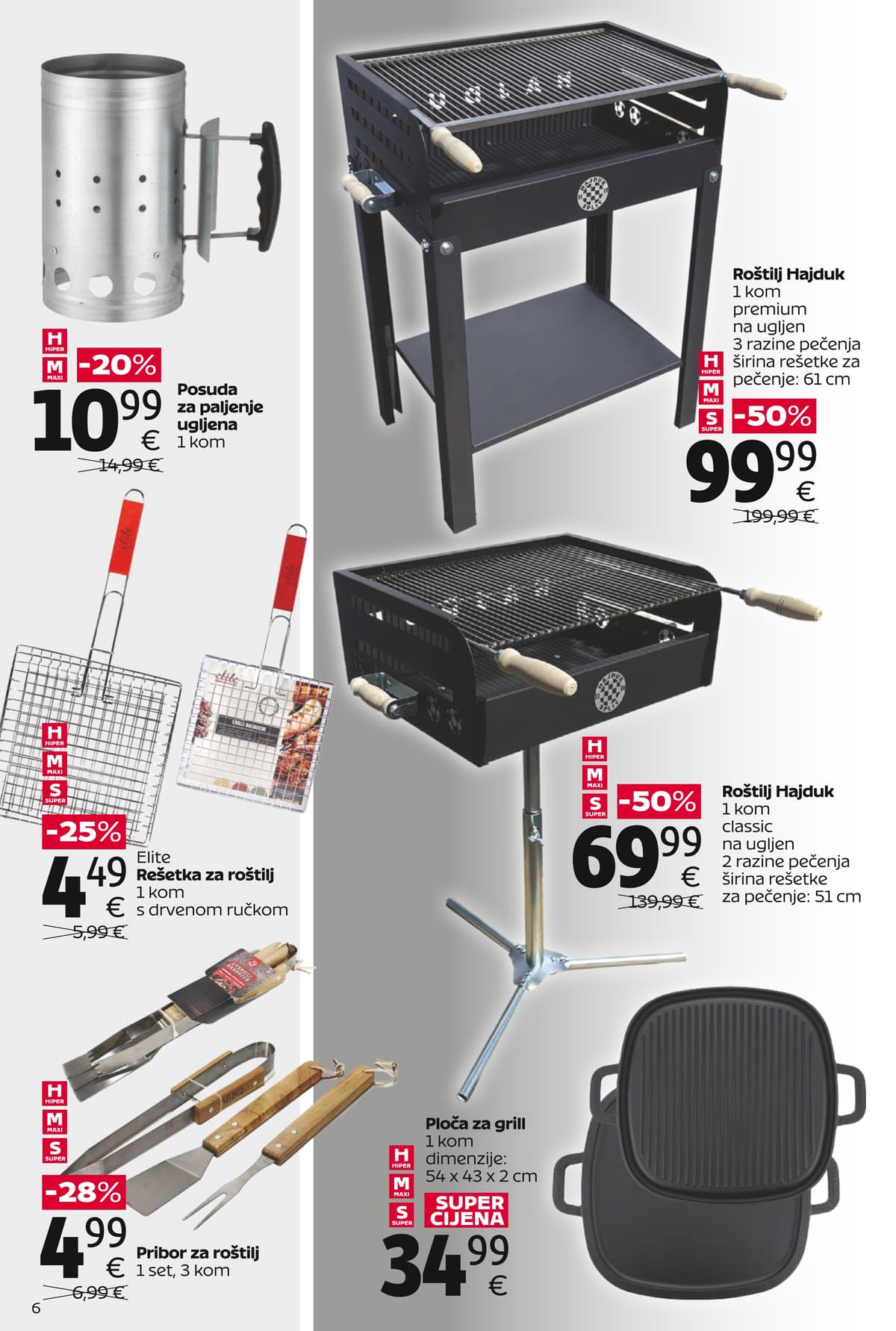 Stranica 6. Tommy kataloga - Oprema za Roštilj