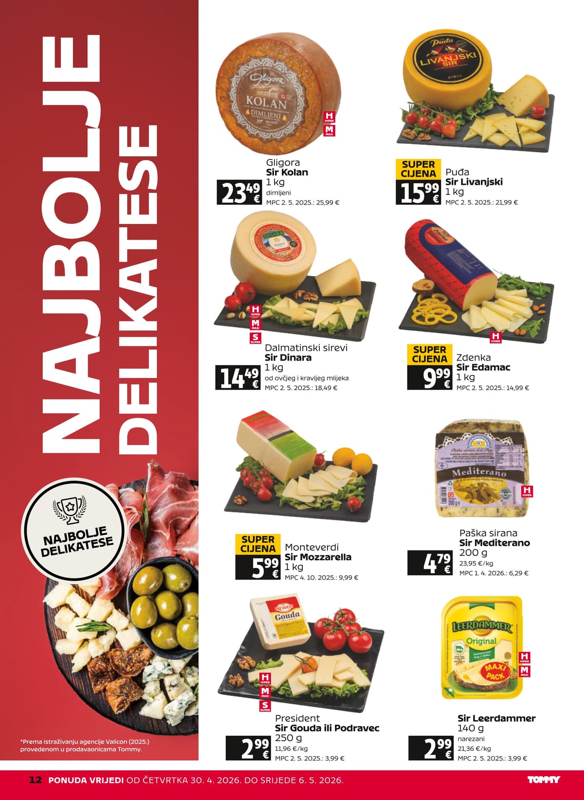 Stranica 12. Tommy kataloga - Tjedna Akcija od 29.04.2026.