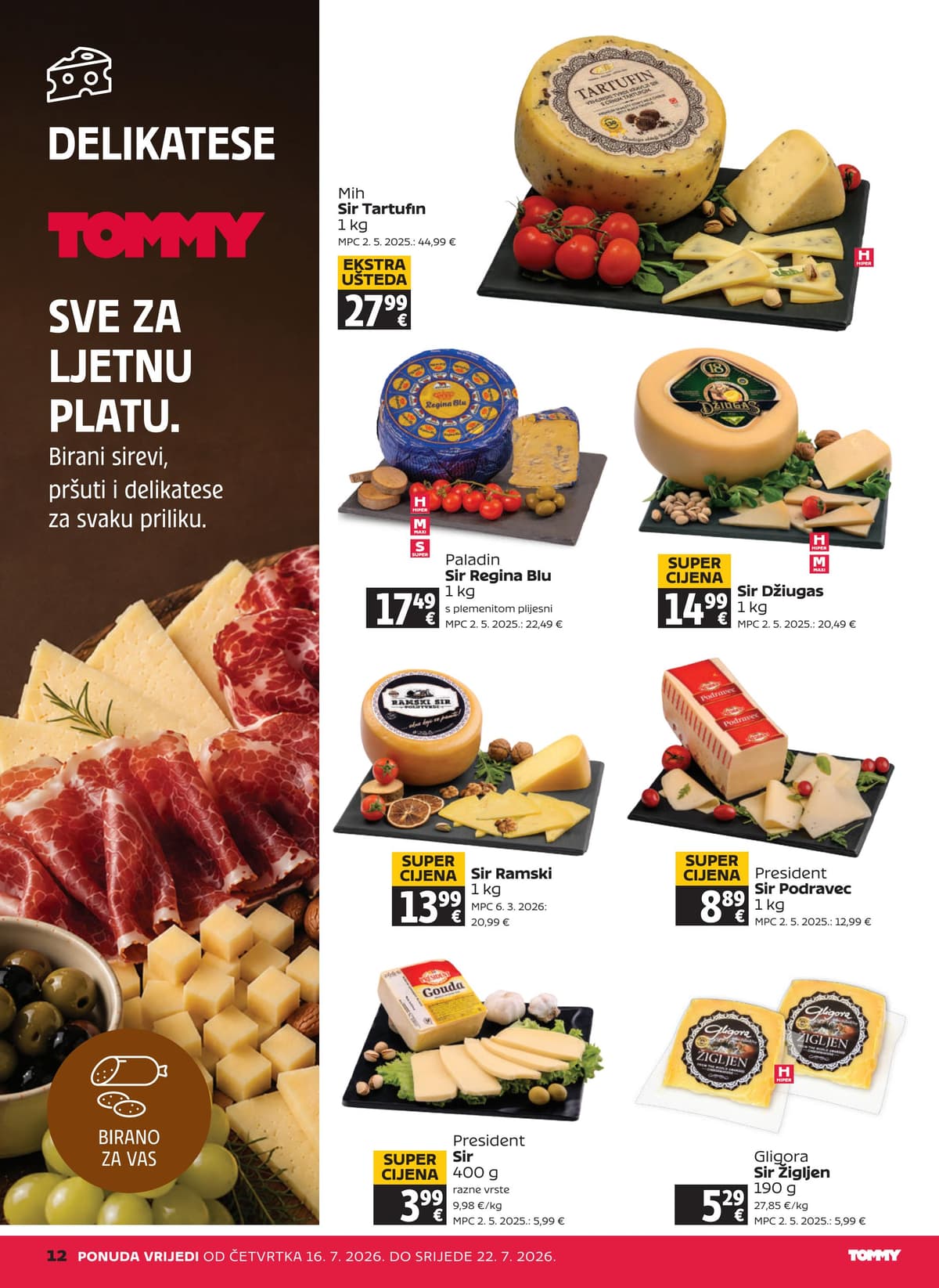 Stranica 12. Tommy kataloga - Tjedna Akcija od 16.07.2026
