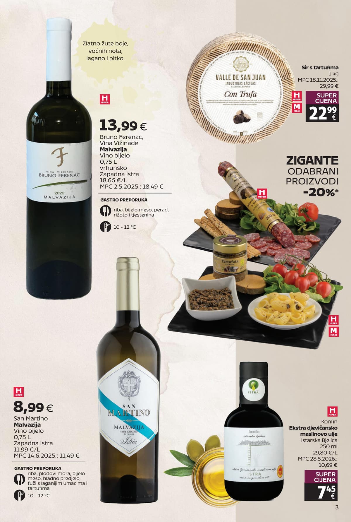 Stranica 3. Tommy kataloga - Vina i delicije