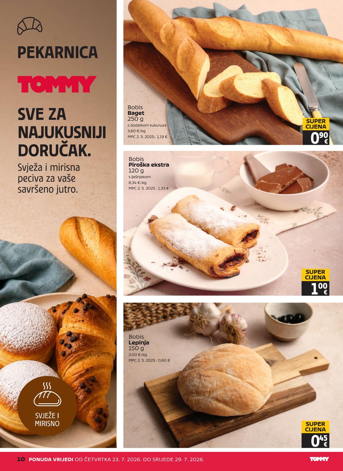 Stranica 10. Tommy kataloga - Tjedna Akcija od 23.07.2026.