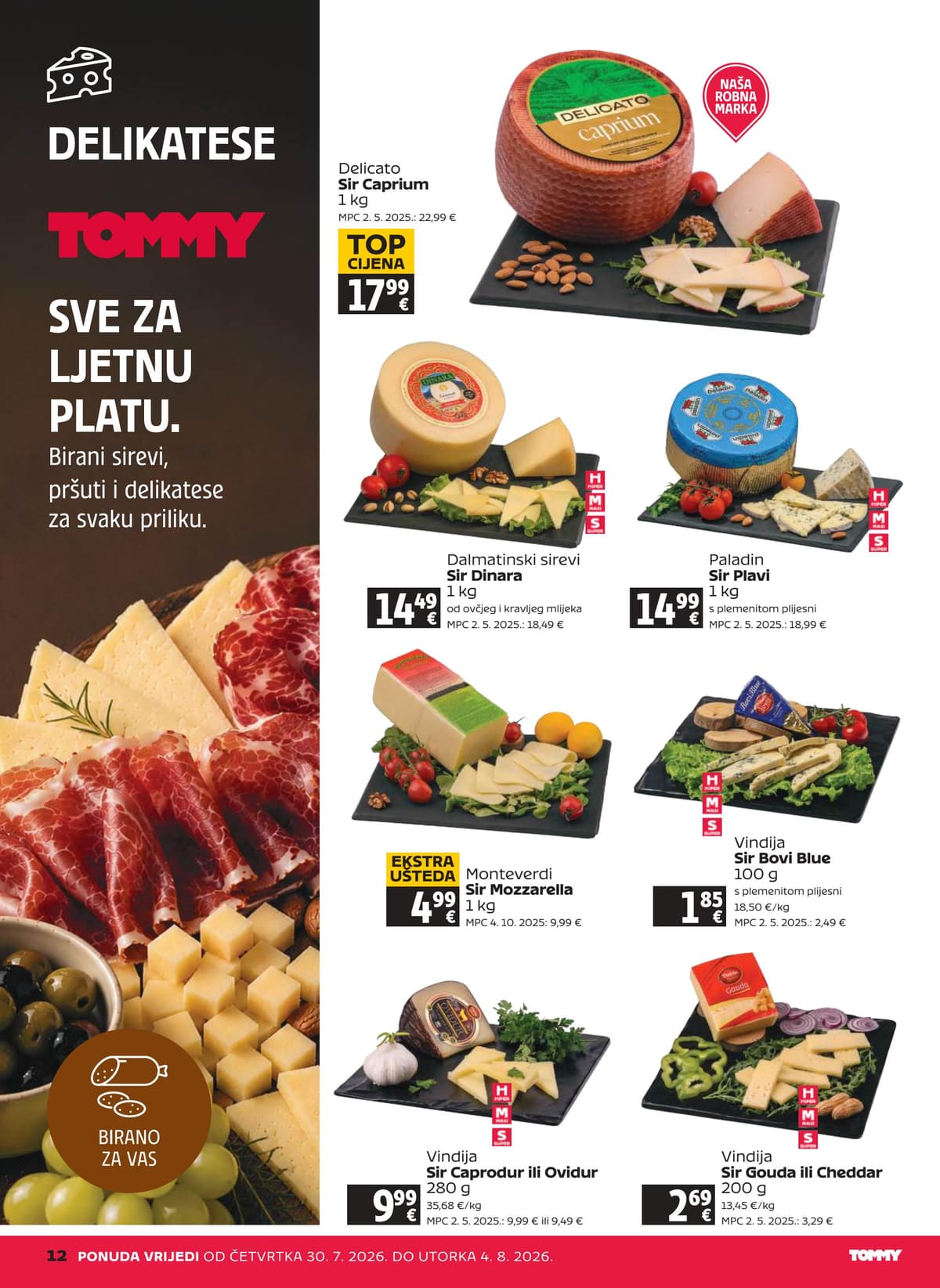 Stranica 12. Tommy kataloga - Tjedna Akcija od 31.07.2026.