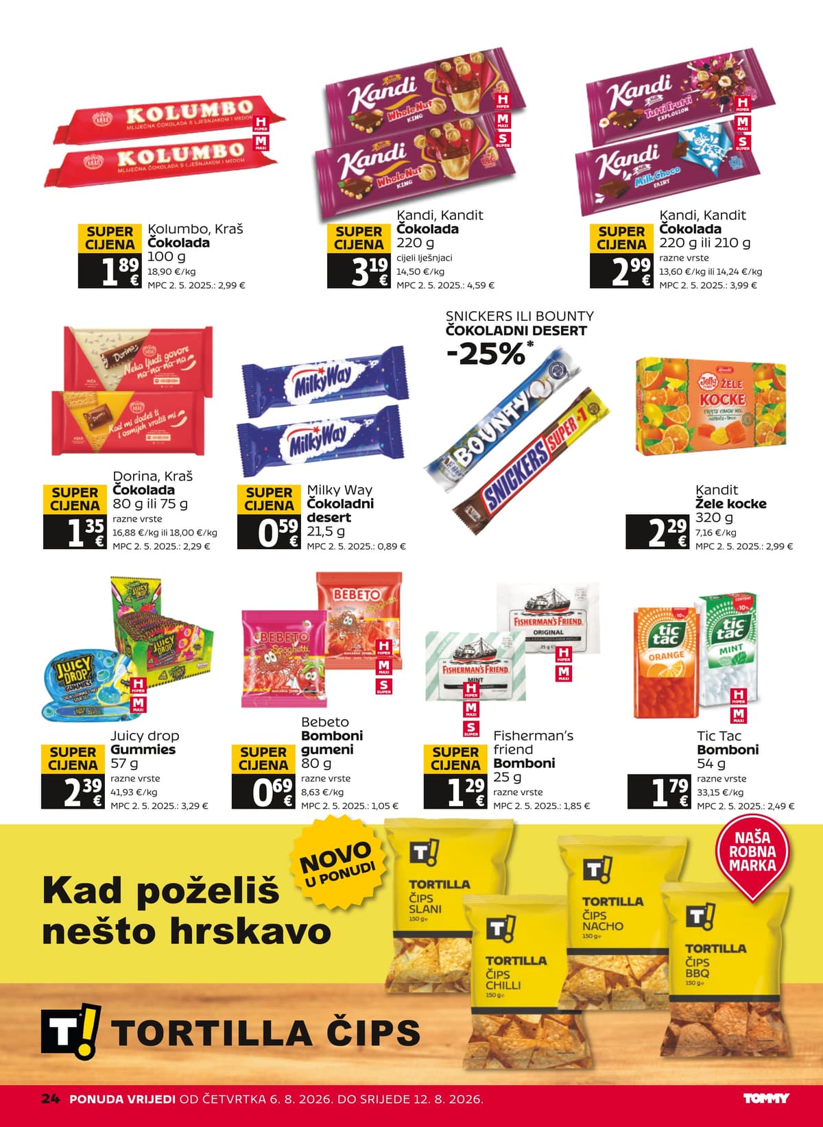 Stranica 24. Tommy kataloga - Tjedna Akcija od 12.08.2026.