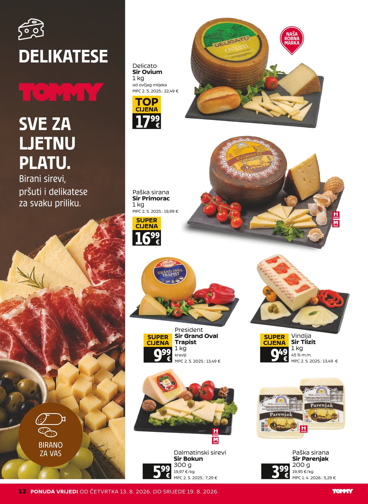 Stranica 12. Tommy kataloga - Tjedna Akcija od 12.08.2026.