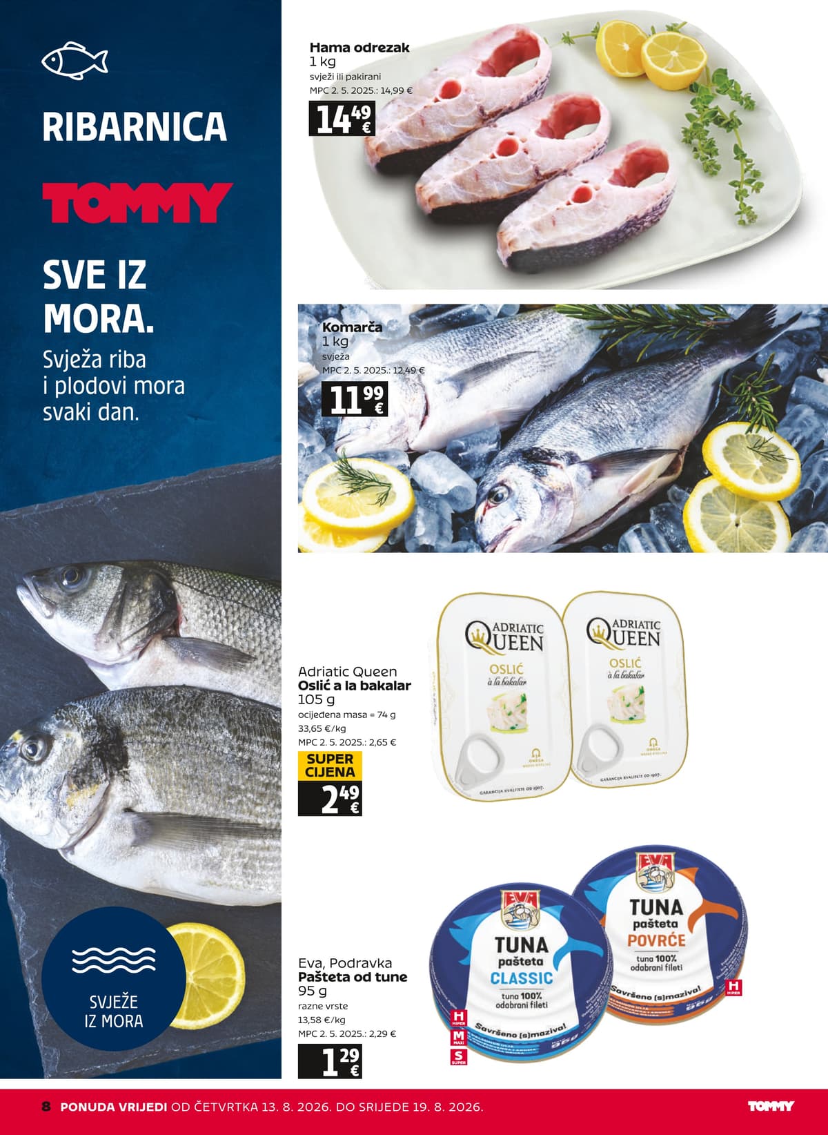 Stranica 8. Tommy kataloga - Tjedna Akcija od 12.08.2026.