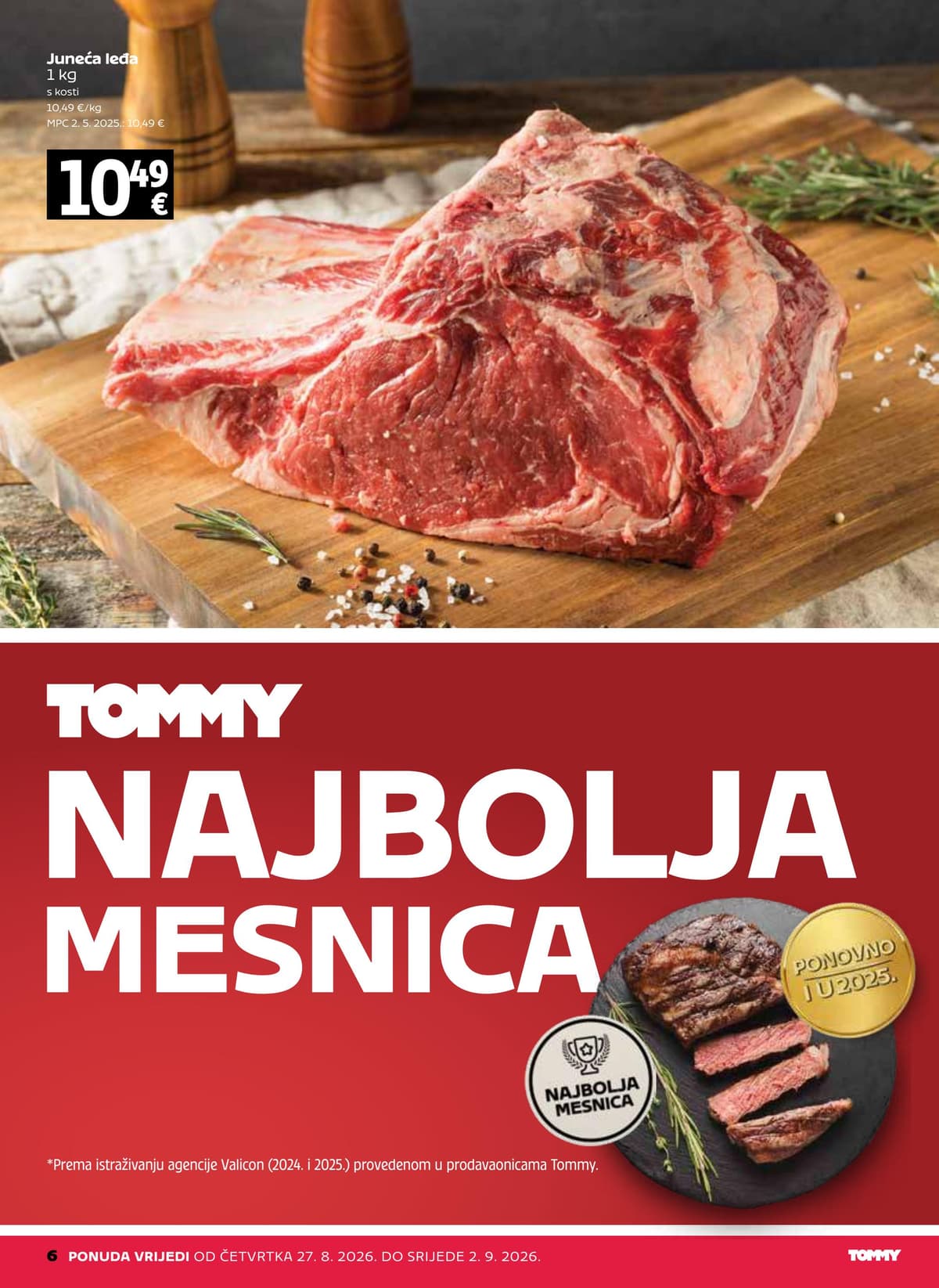 Stranica 6. Tommy kataloga - Tjedna Akcija od 26.08.2026.