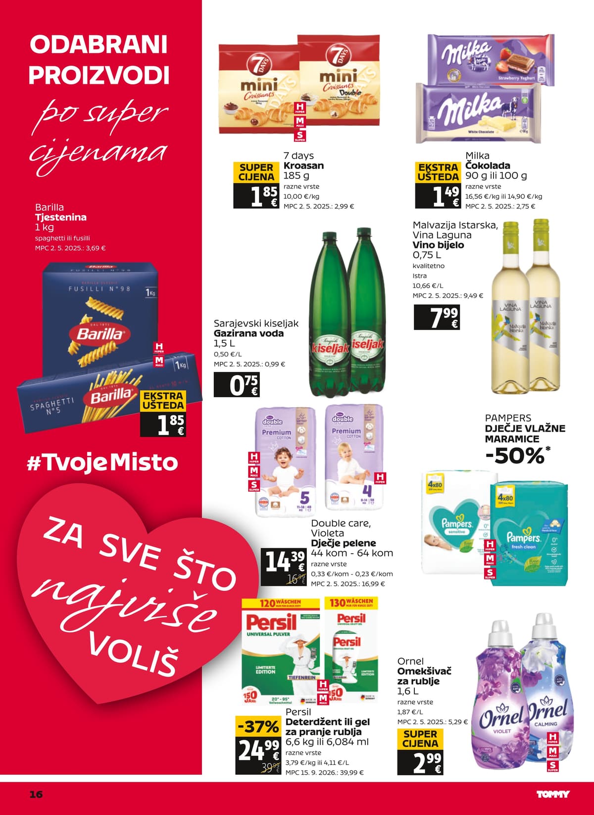 Stranica 16. Tommy kataloga - Tjedna Akcija od 28.09.2026.
