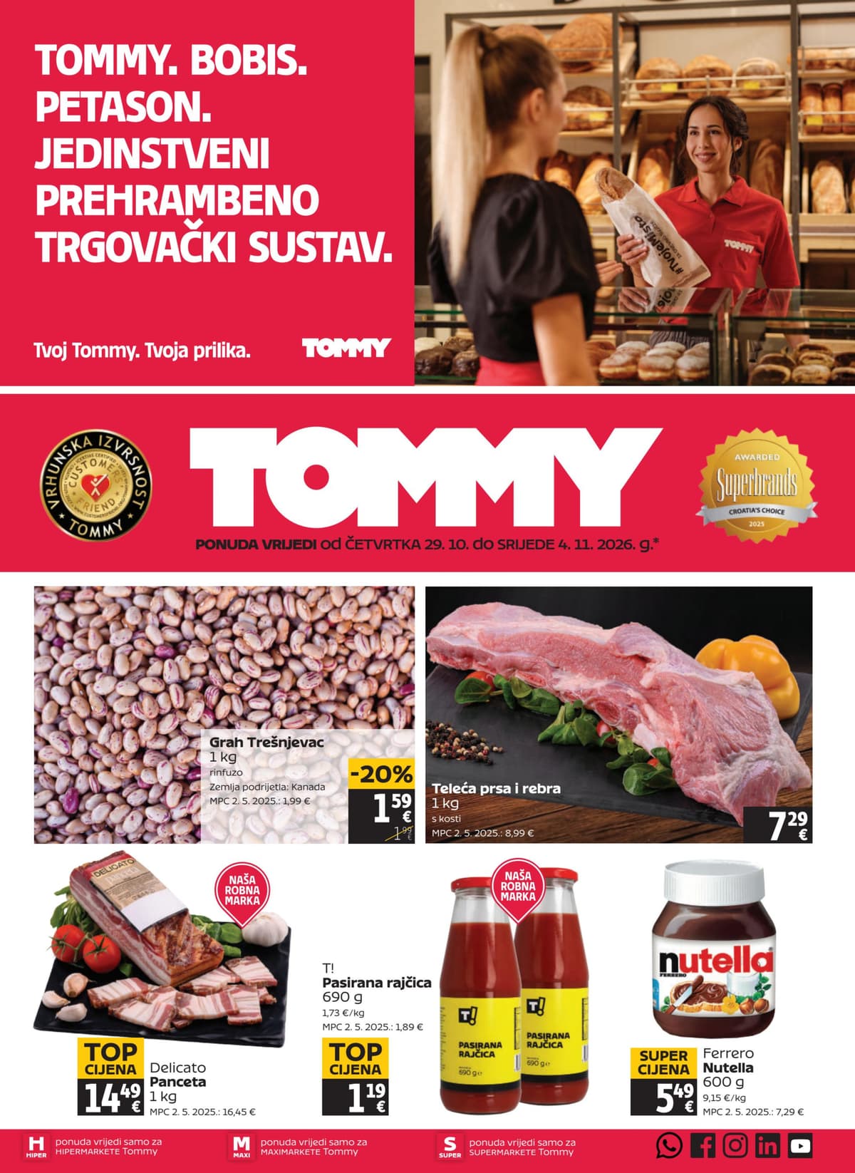 Tommy katalog od 29.10.2026. - Tjedna Akcija