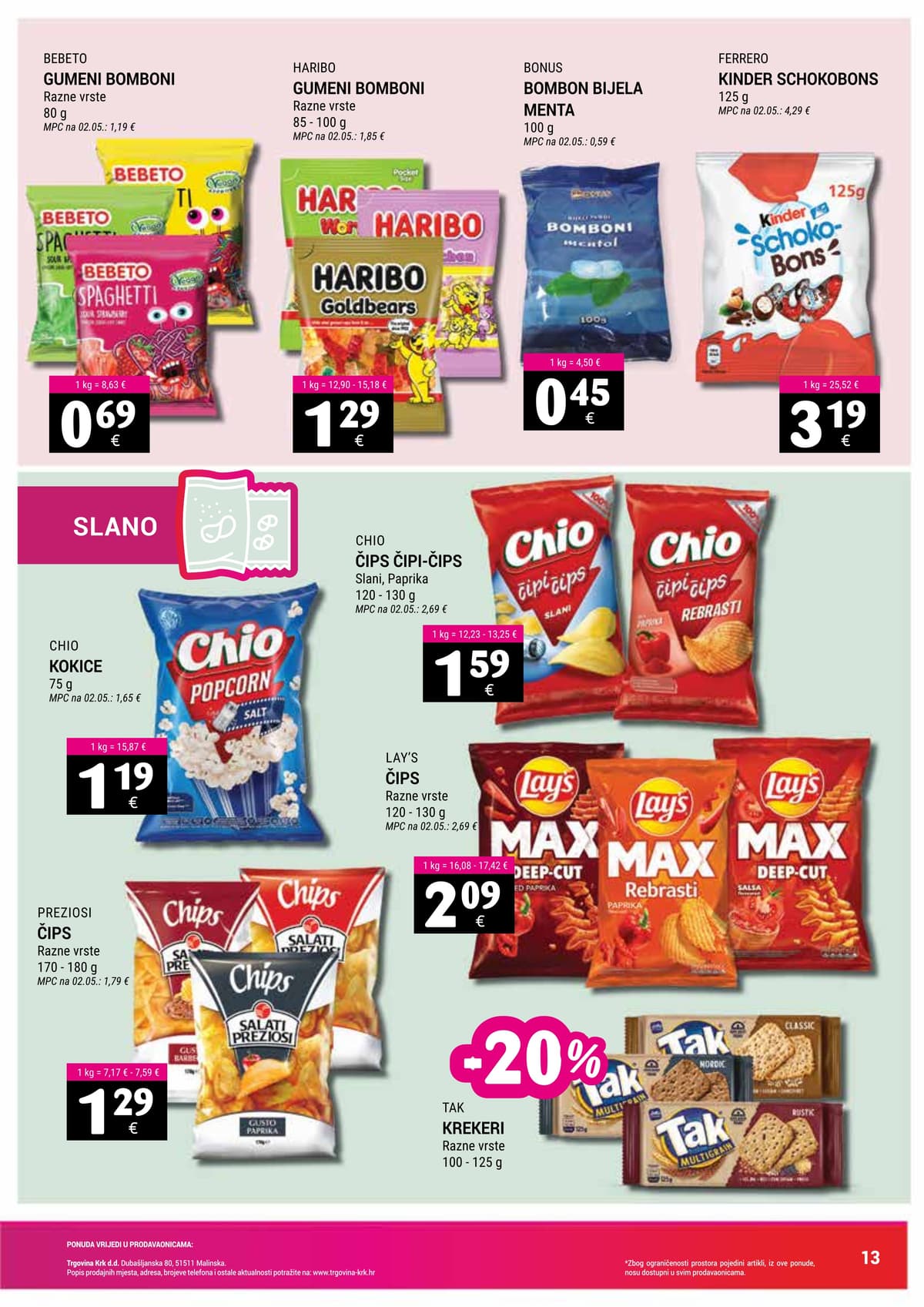 Stranica 13. Trgovina Krk kataloga - Tjedna Akcija