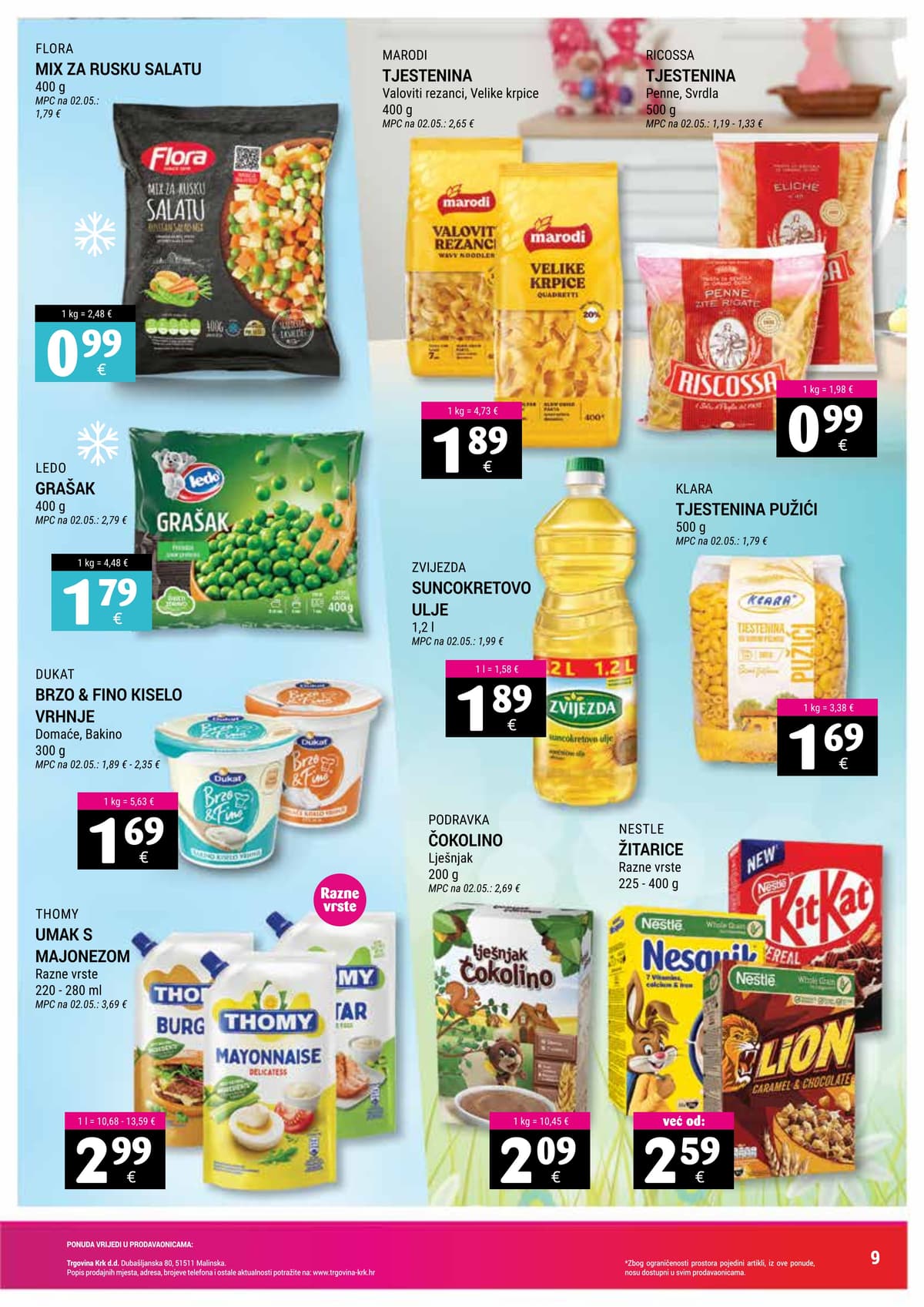 Stranica 9. Trgovina Krk kataloga - Tjedna Akcija od 20.03.2026.