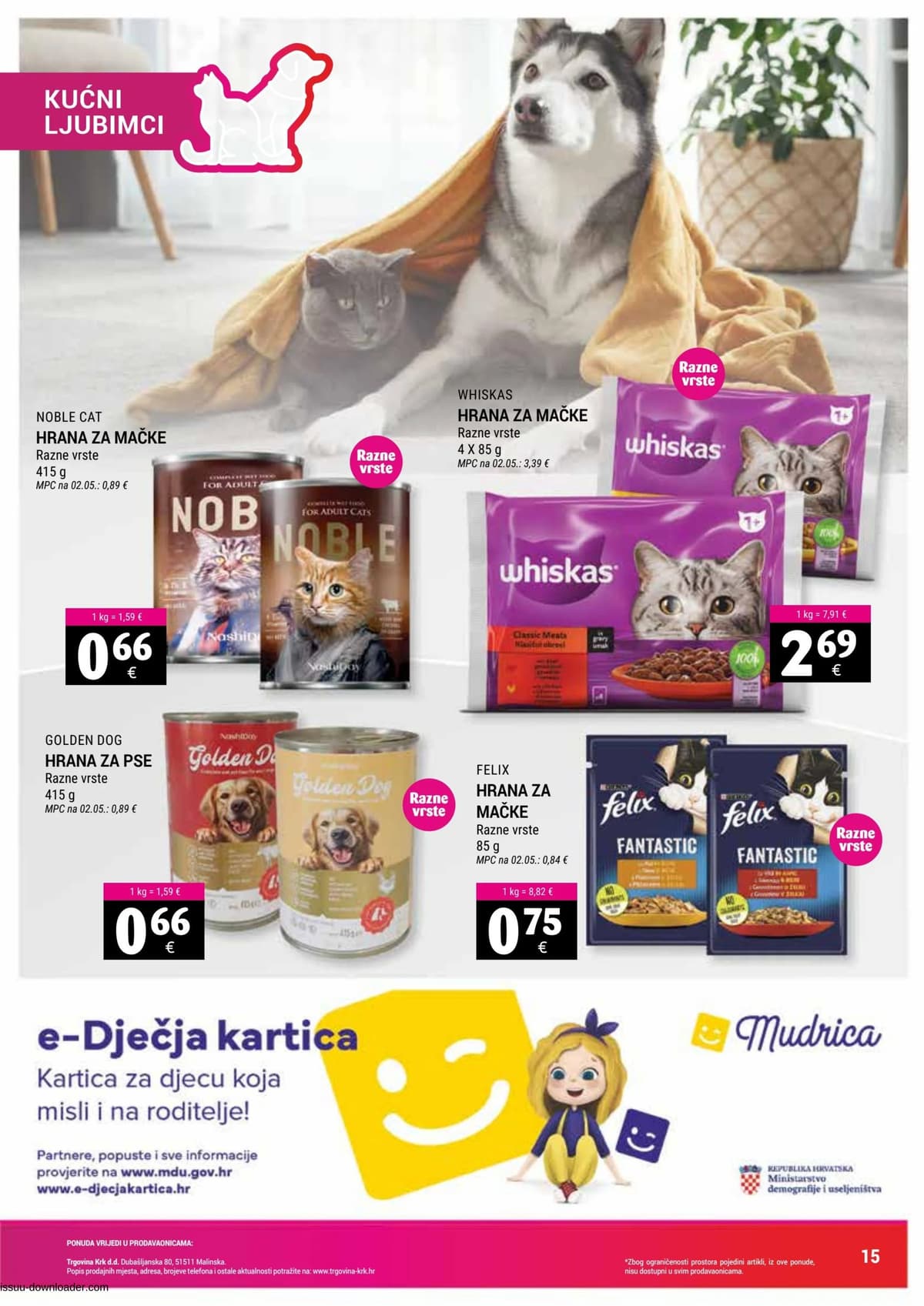 Stranica 15. Trgovina Krk kataloga - Tjedna Akcija od 08.04.2026.