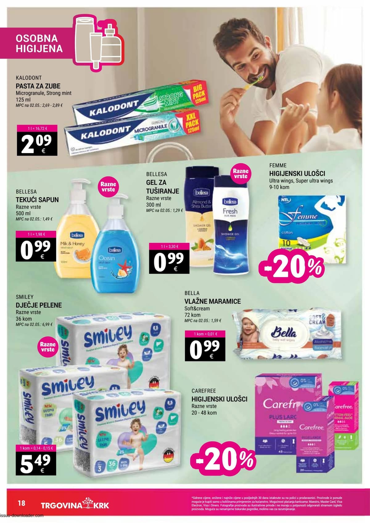 Stranica 18. Trgovina Krk kataloga - Tjedna Akcija od 08.04.2026.