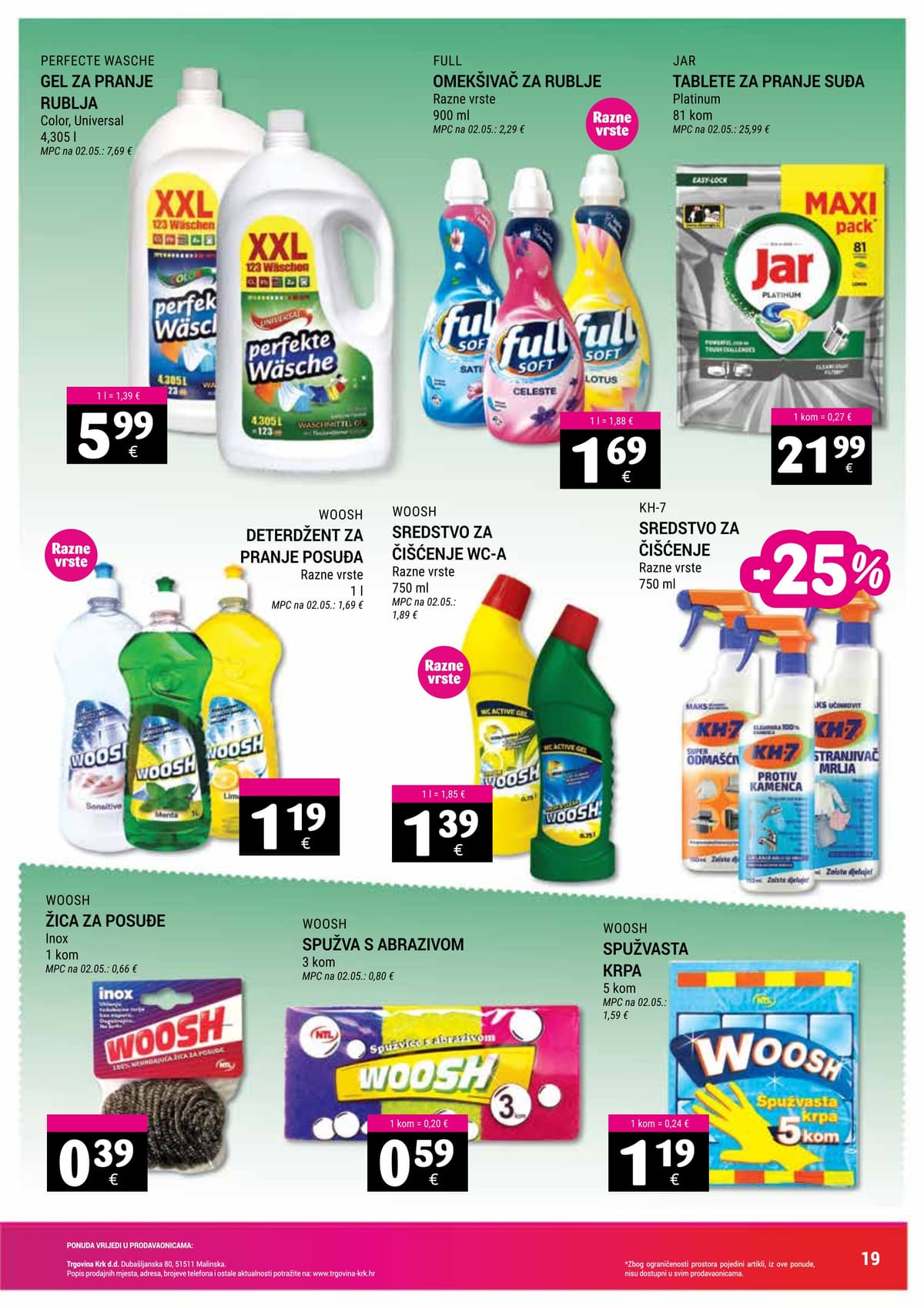 Stranica 19. Trgovina Krk kataloga - Tjedna Akcija
