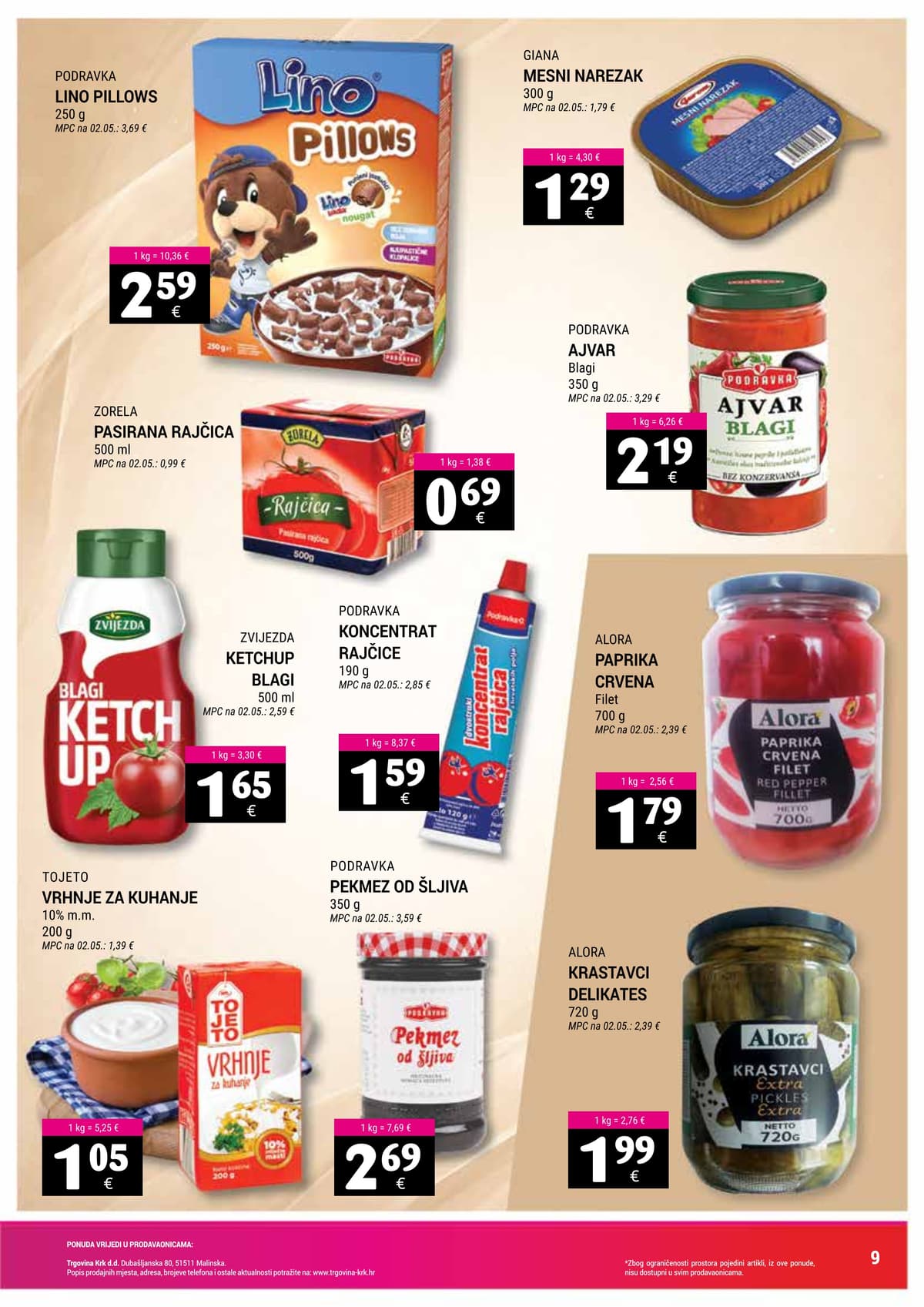 Stranica 9. Trgovina Krk kataloga - Tjedna Akcija