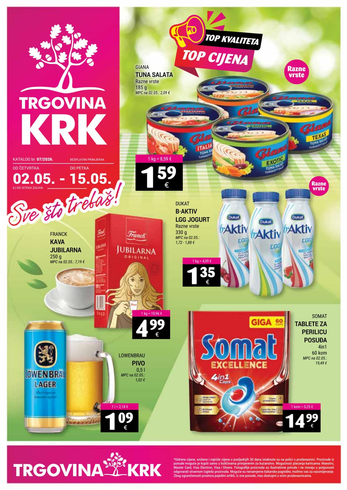 Stranica 1. Trgovina Krk kataloga - Tjedna Akcija