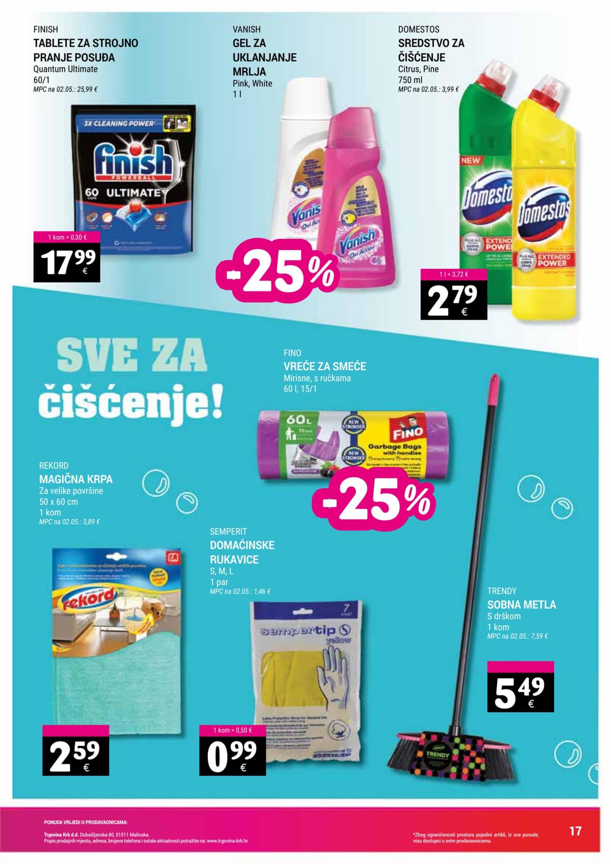Stranica 17. Trgovina Krk kataloga - Tjedna Akcija od 05.05.2026.