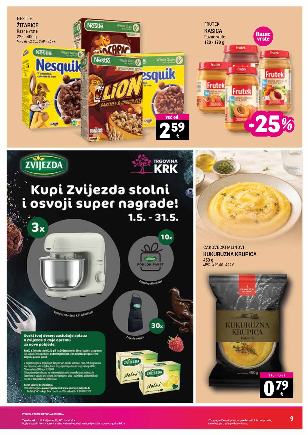 Stranica 9. Trgovina Krk kataloga - Tjedna Akcija od 18.05.2026.