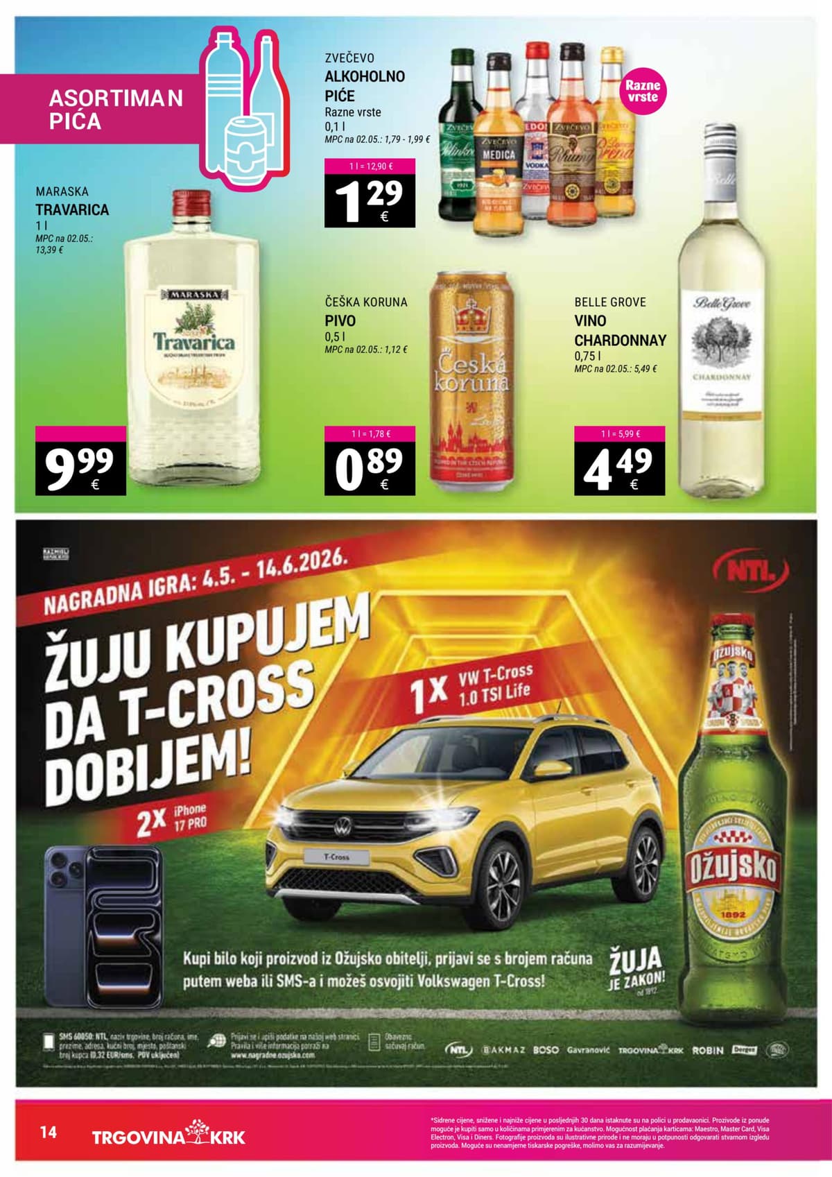 Stranica 14. Trgovina Krk kataloga - Tjedna Akcija od 02.06.2026.